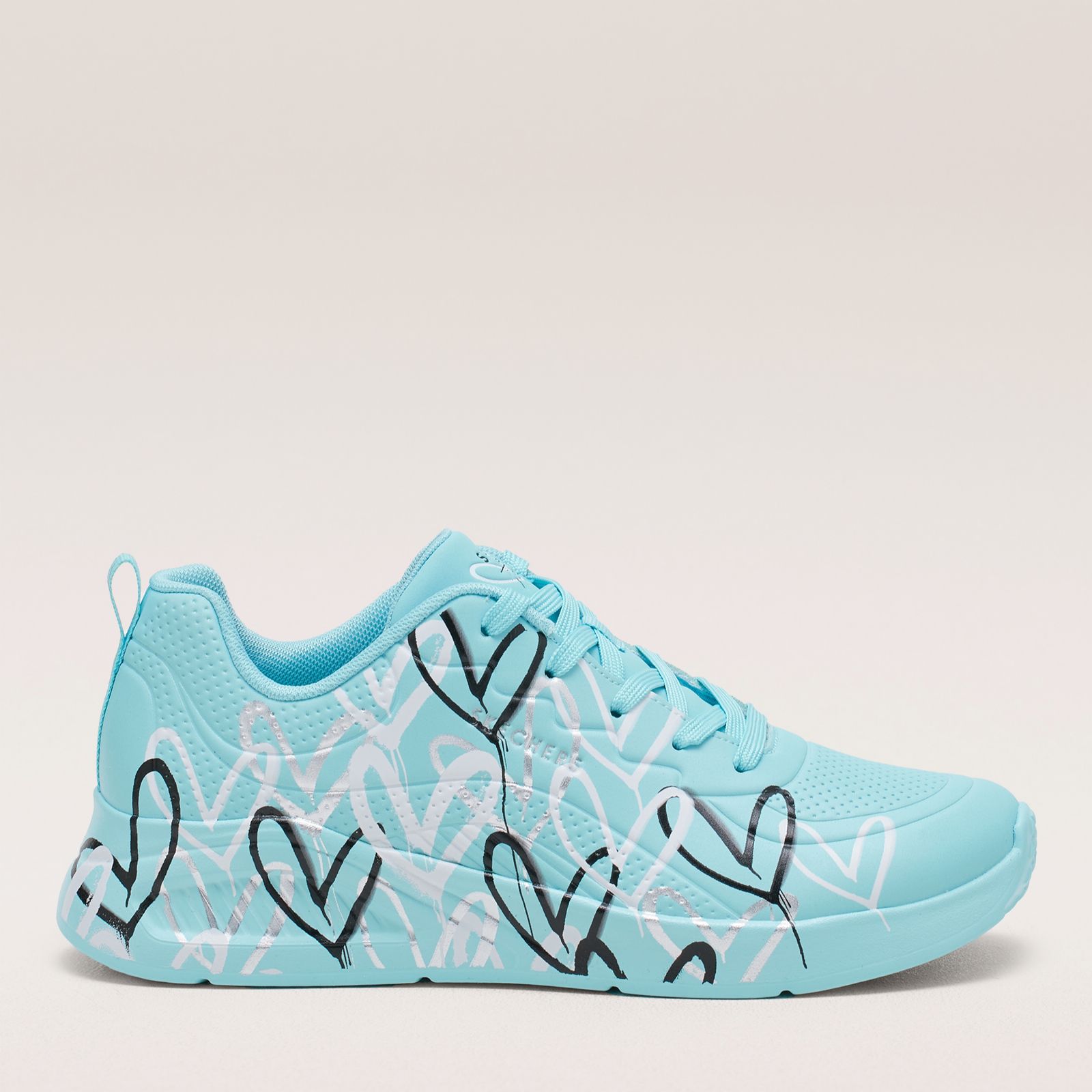 Skechers Uno Lite Heart Of Hearts Lace-Up Trainer