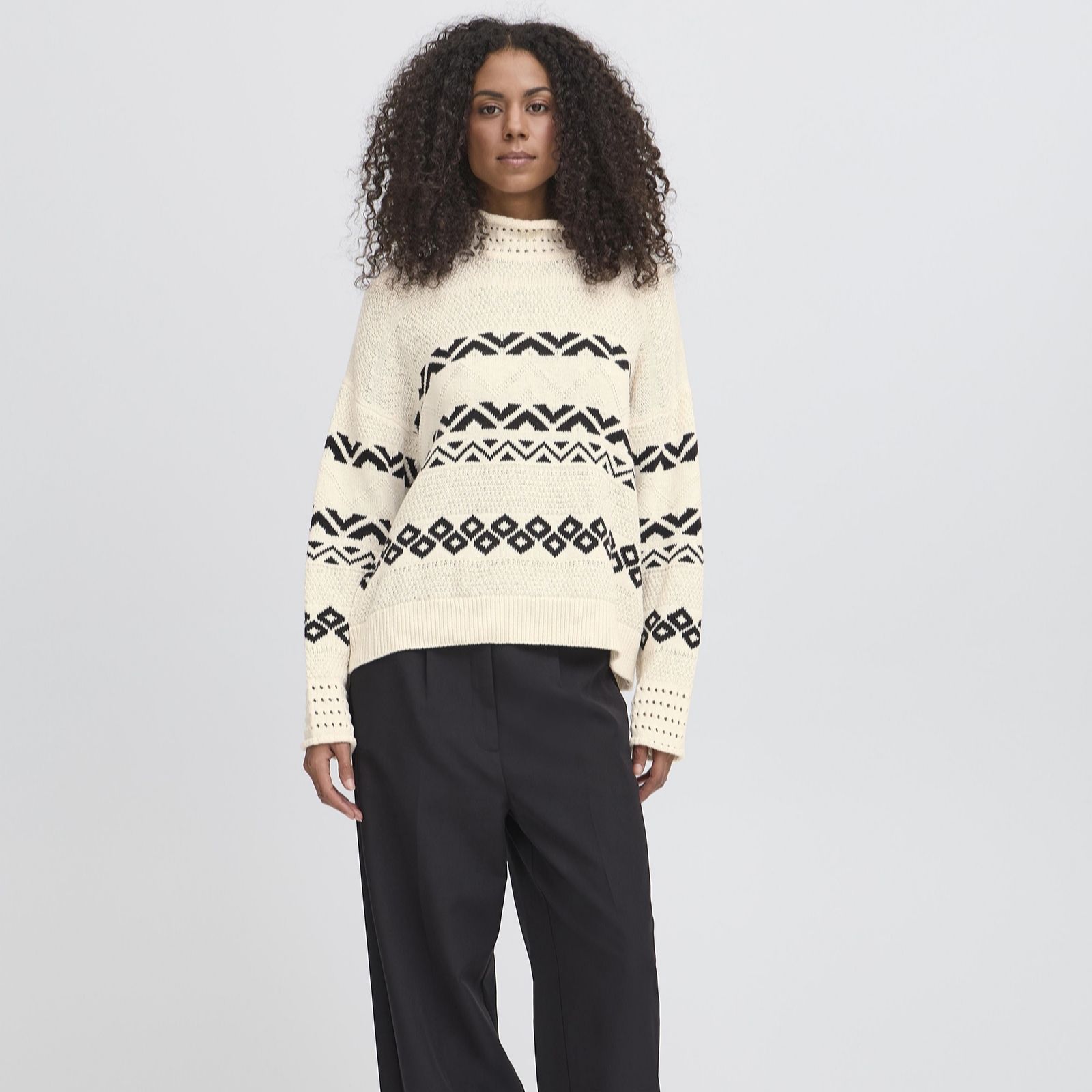 ICHI Barisa Long Sleeve Jumper