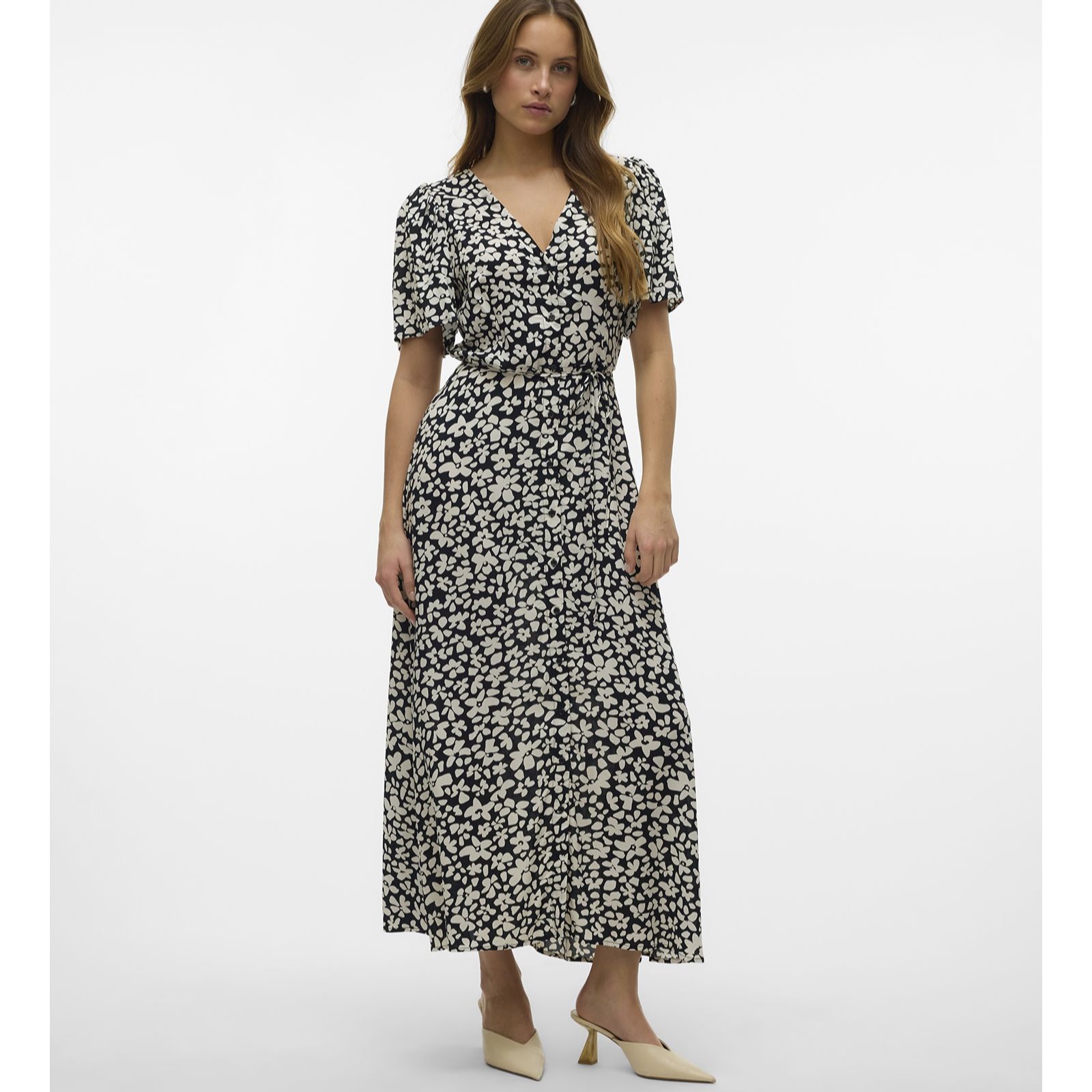 Vero Moda Alba Simple Midi Dress