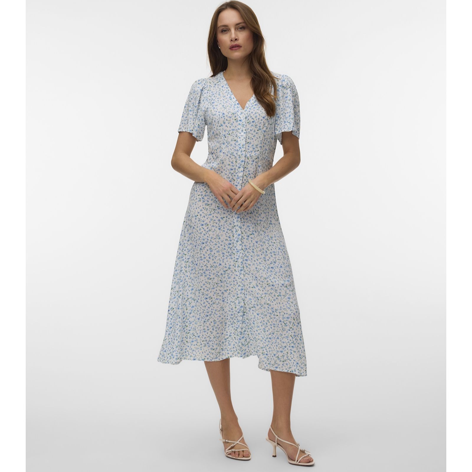 Vero Moda Alba Simple Midi Dress