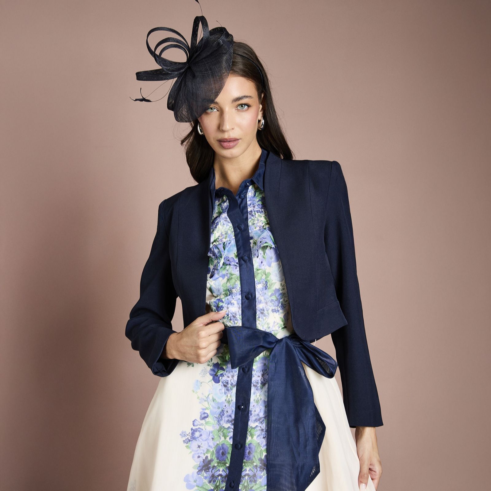 Coast Layering Bow Detail Jacket