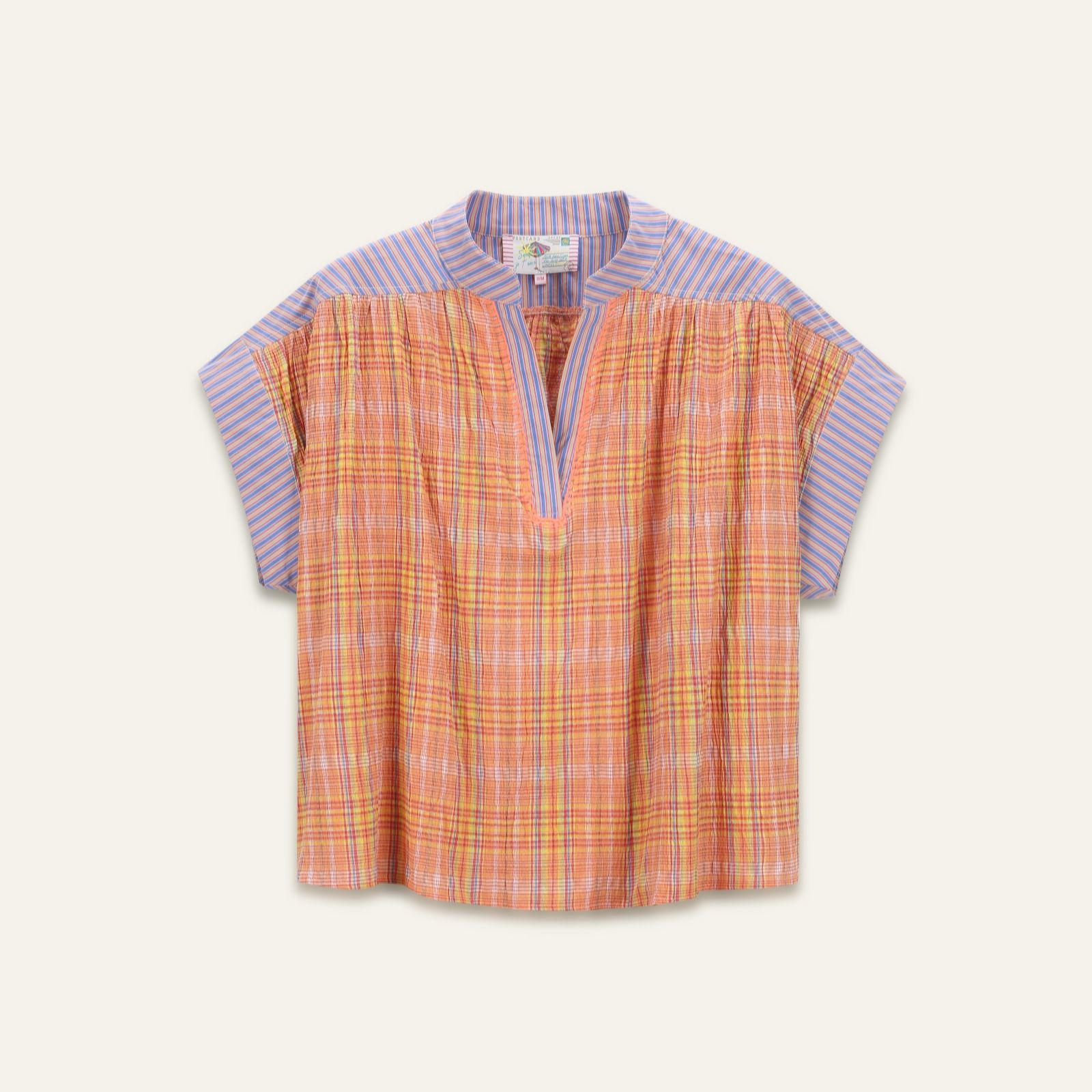 Orfeo Paris Nah Short Sleeved Blouse