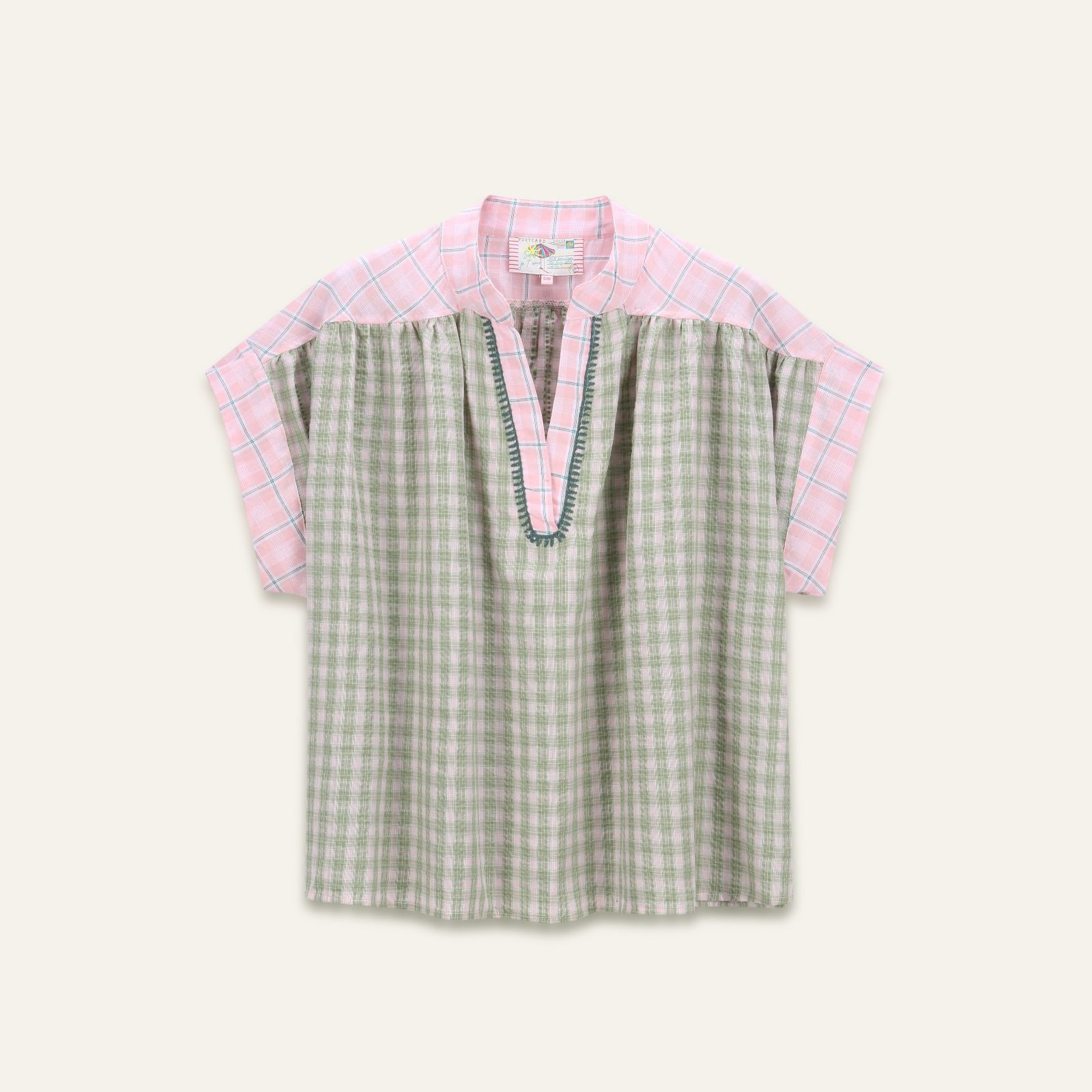 Orfeo Paris Nah Short Sleeved Blouse