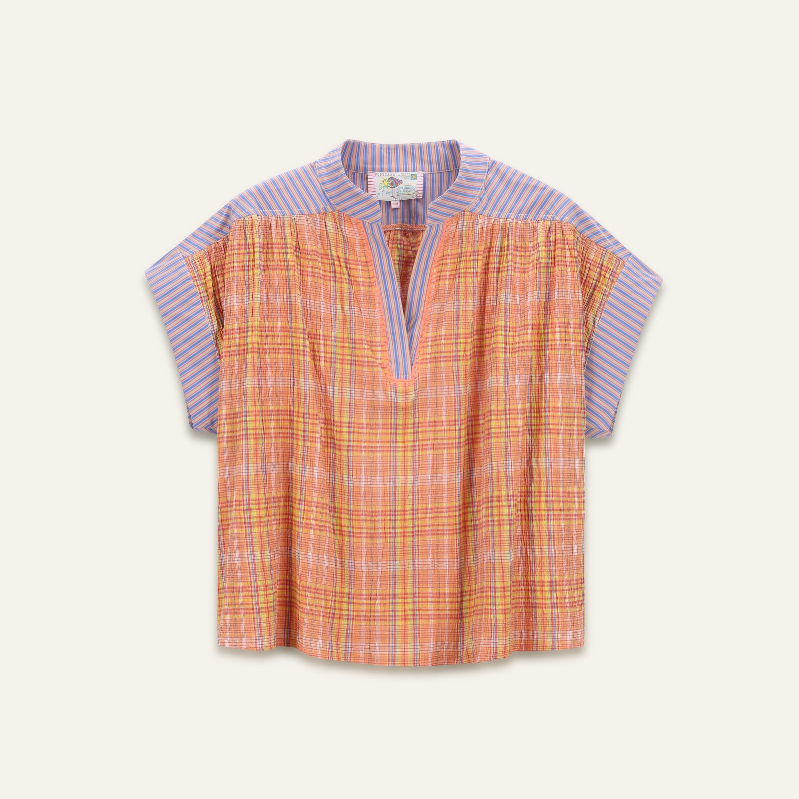 Orfeo Paris Nah Short Sleeved Blouse