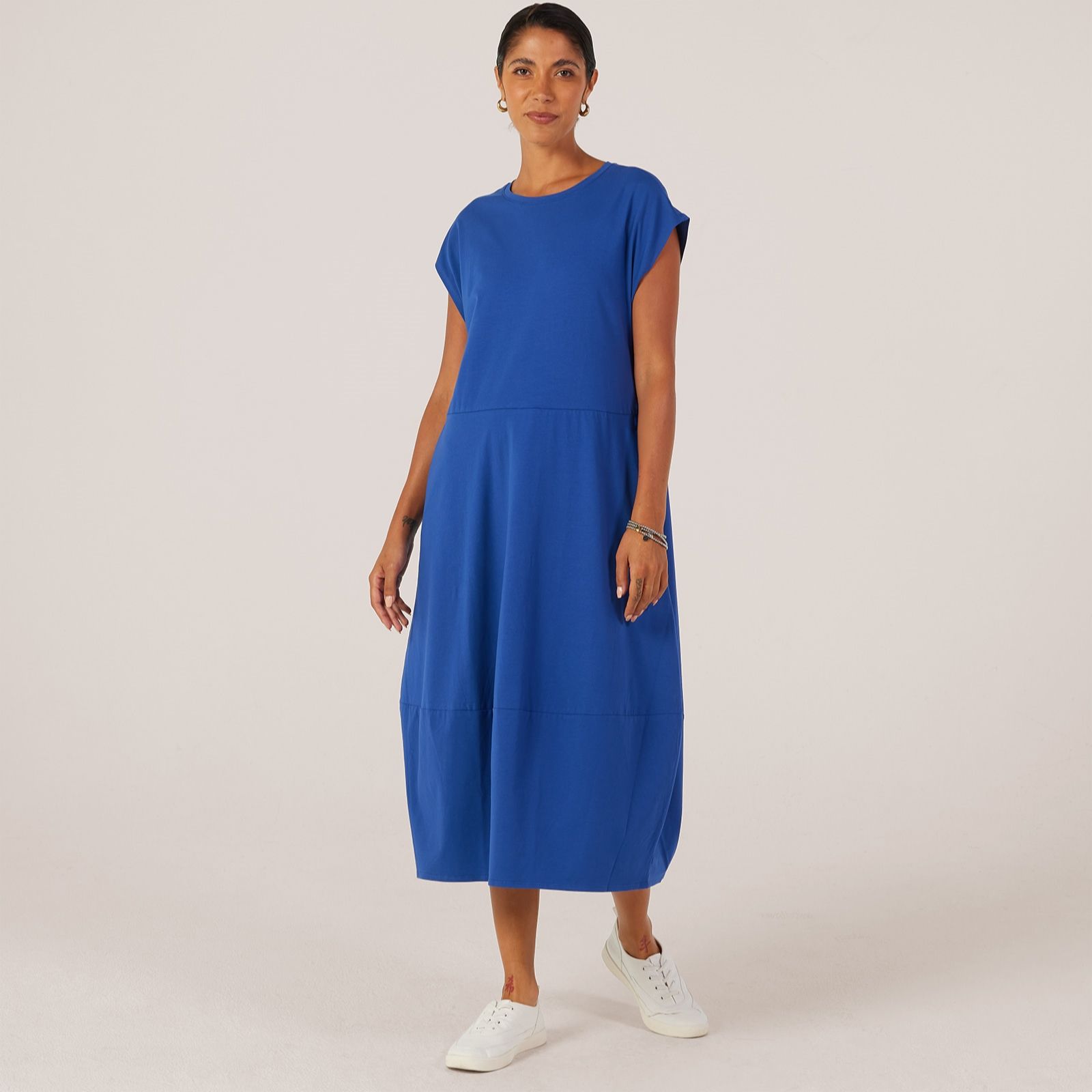 MarlaWynne Cotton Jersey Cocoon Dress