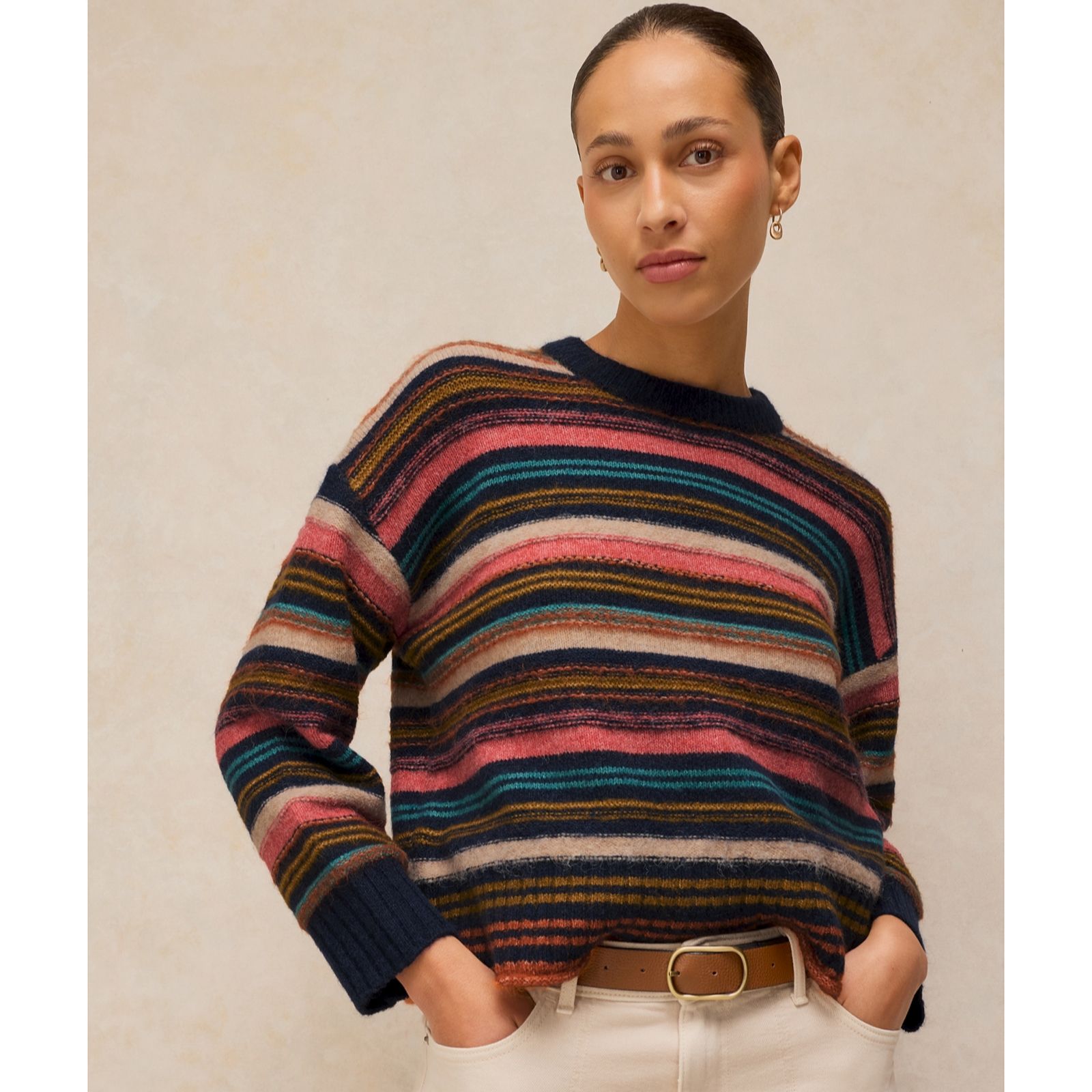 White Stuff Florence Stripe Jumper