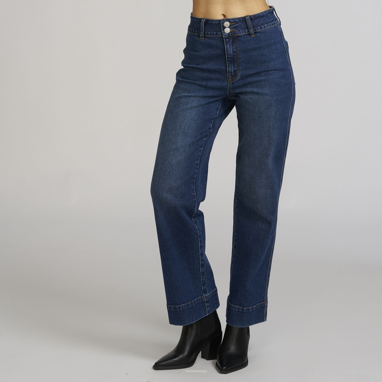 ELLE Get The Look Wide Leg Jeans