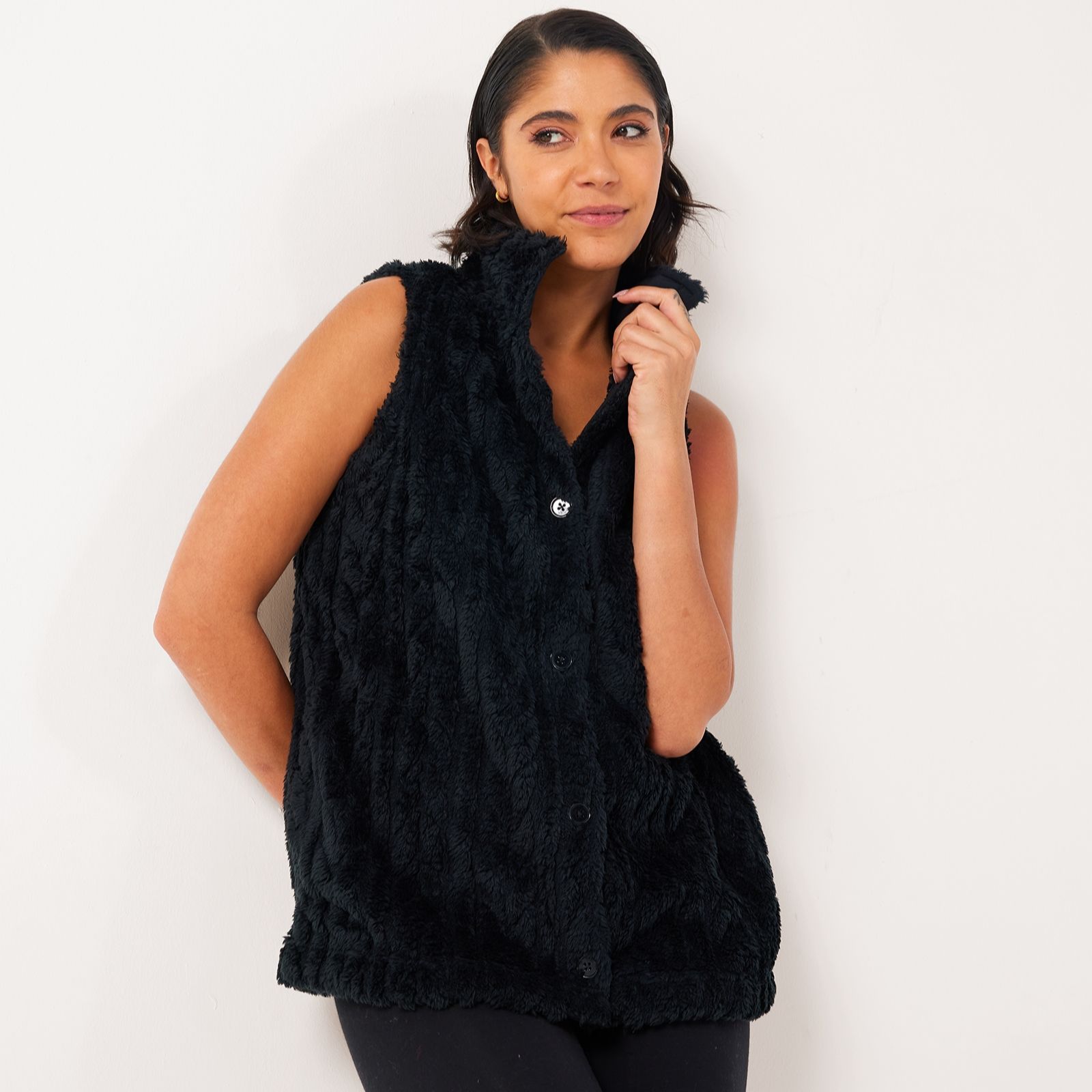 Cuddl Duds Plush Gilet