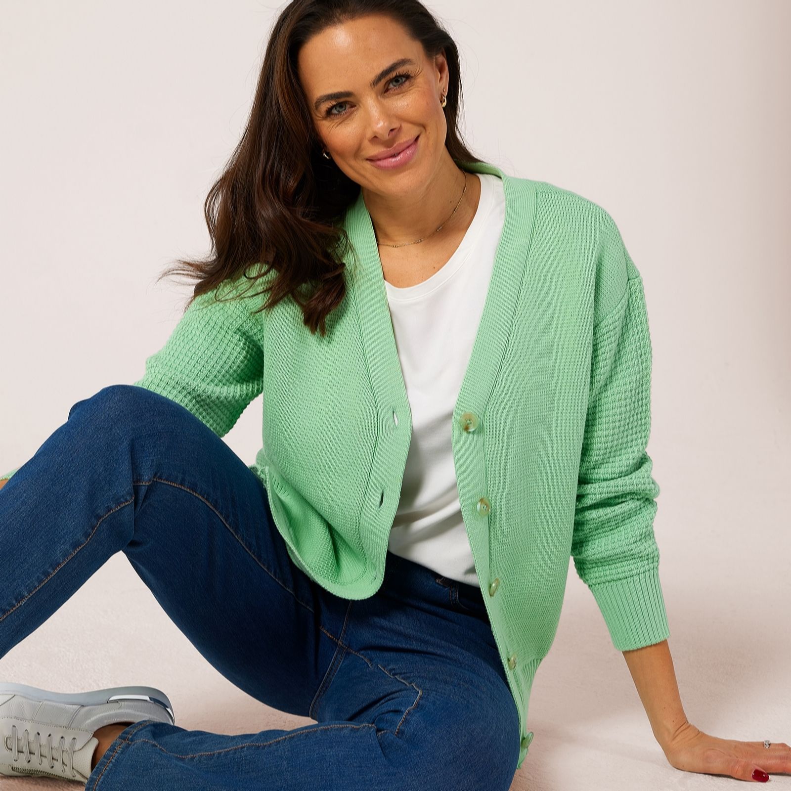 Ruth Langsford Mixed stitch Cardigan