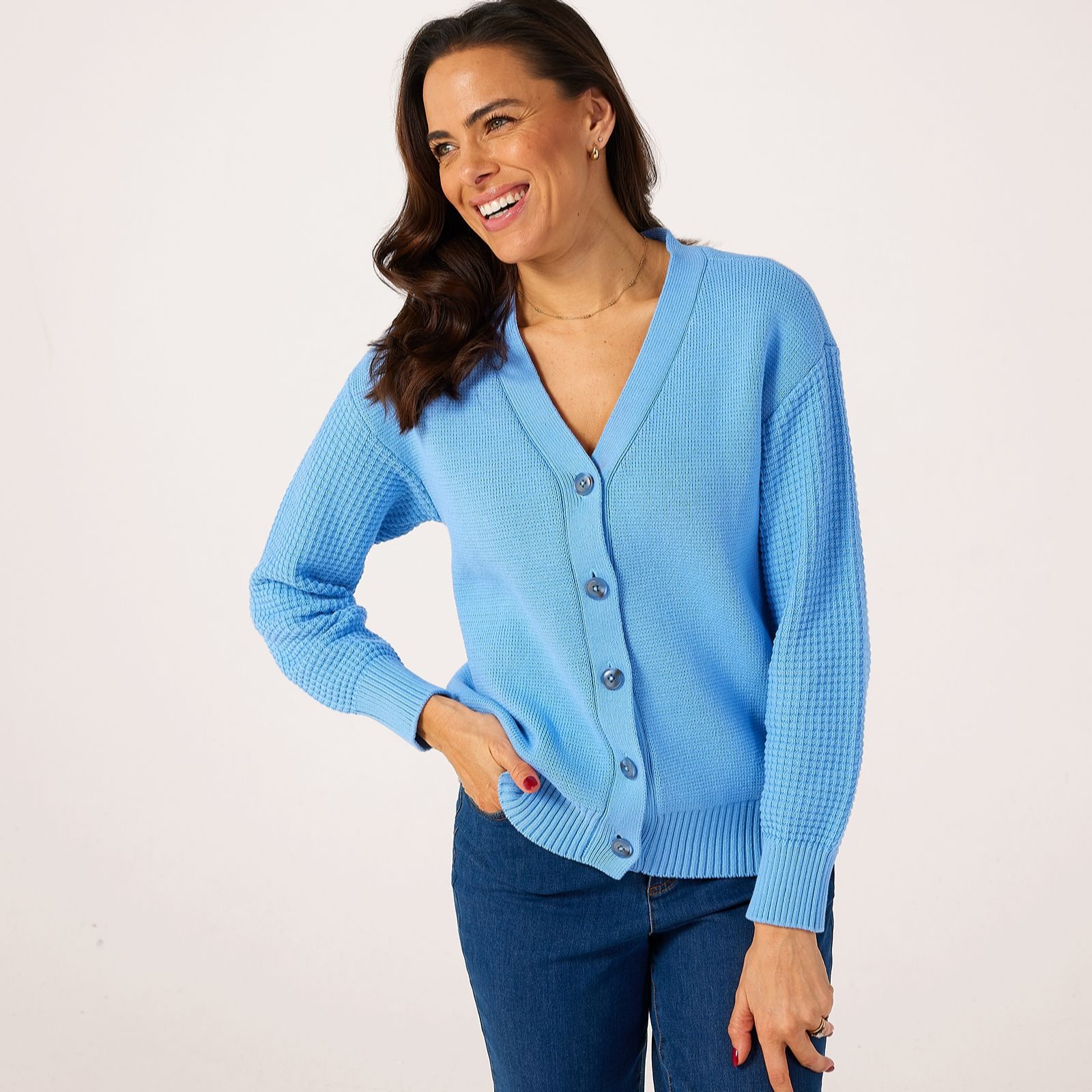 Ruth Langsford Mixed stitch Cardigan