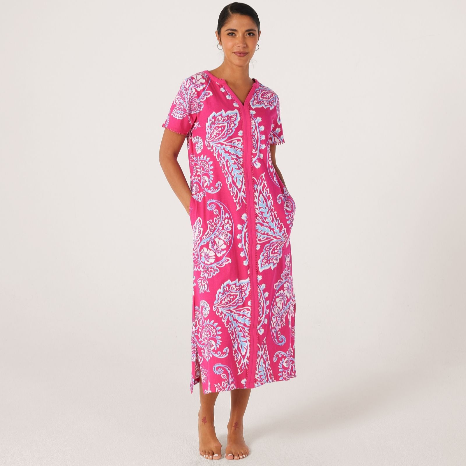 Carole Hochman 100% Cotton Maxi Nightdress