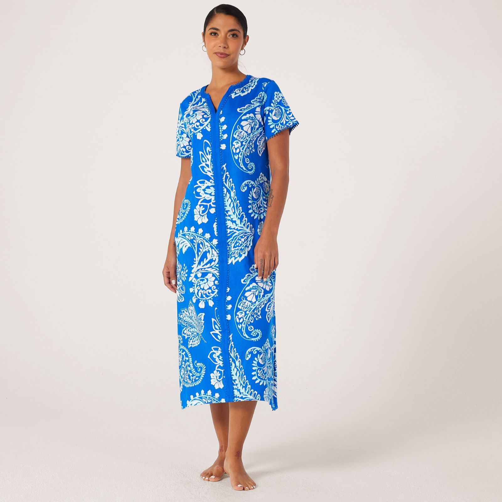 Carole Hochman 100% Cotton Maxi Nightdress