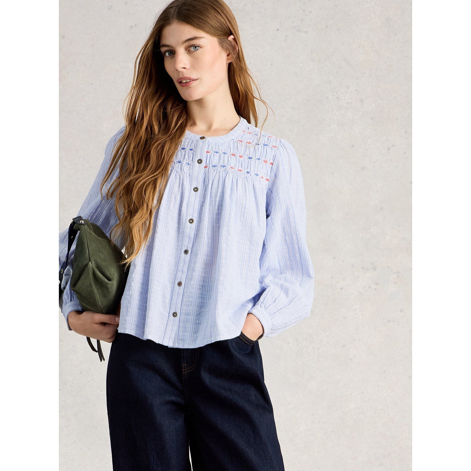 White Stuff Sammy Smock Top