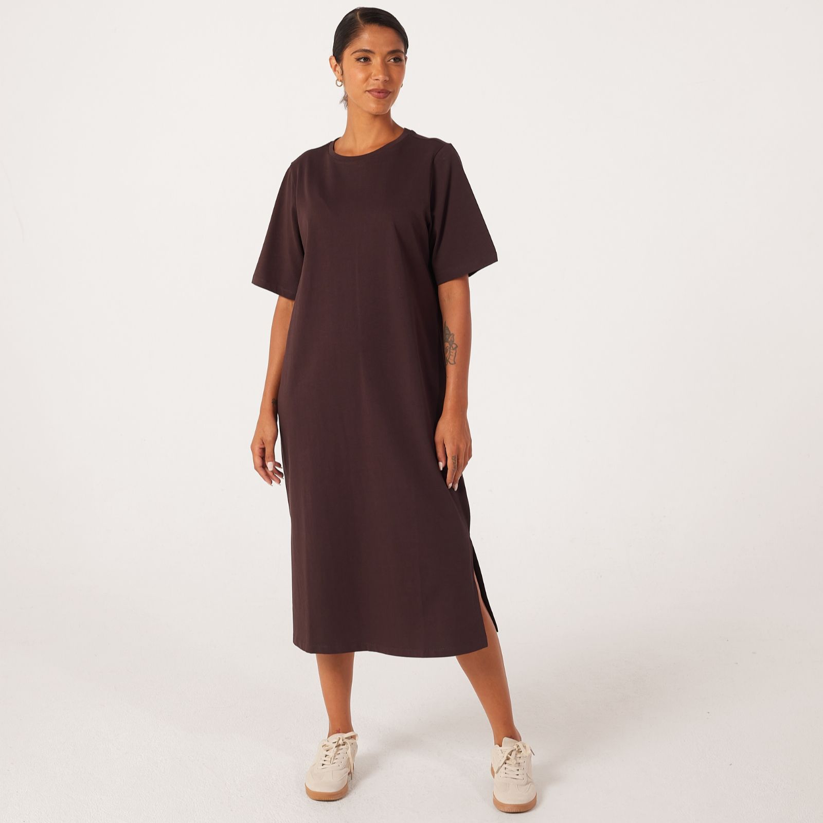Ben de Lisi Belted T-Shirt Dress Standard