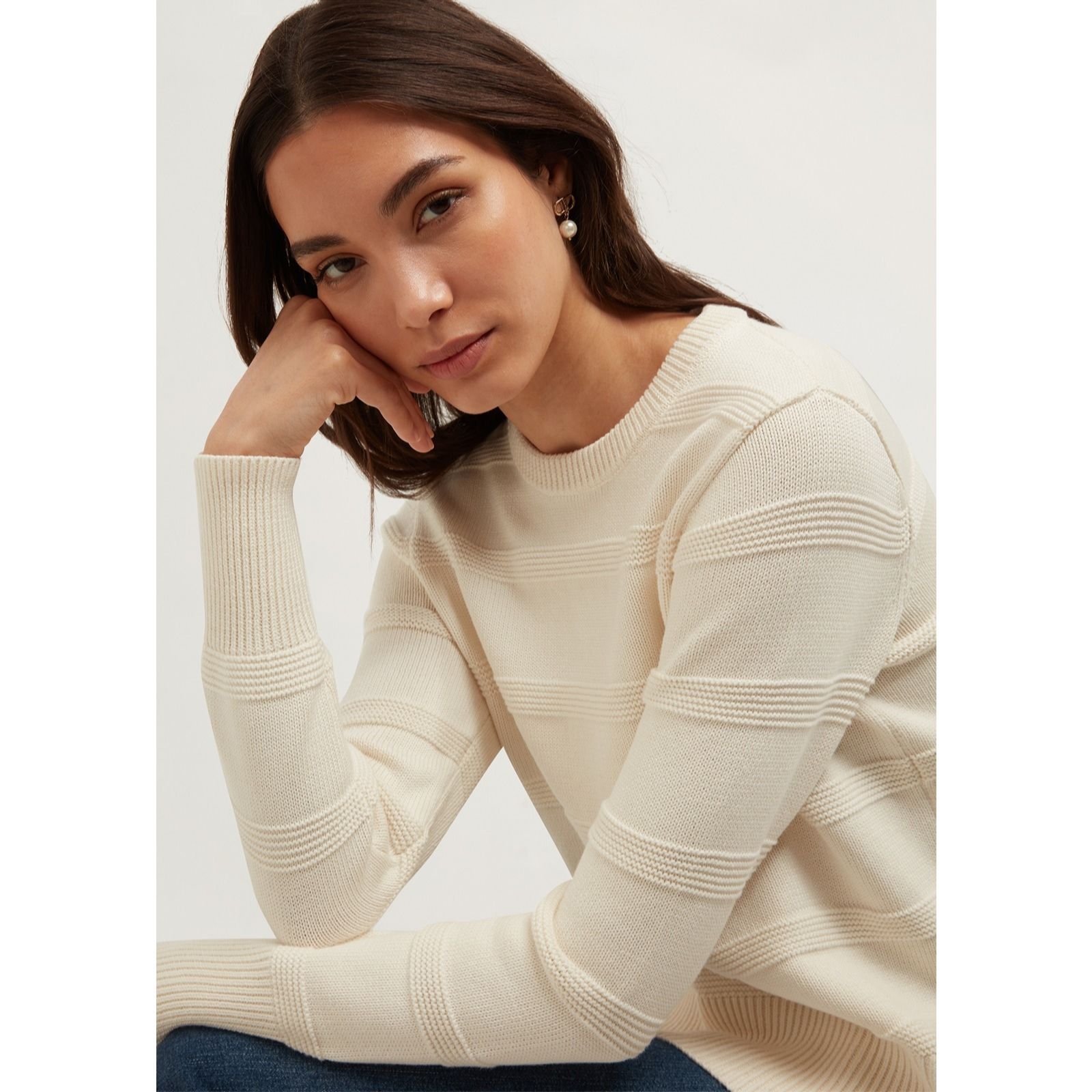 Hobbs London June Cotton Jumper