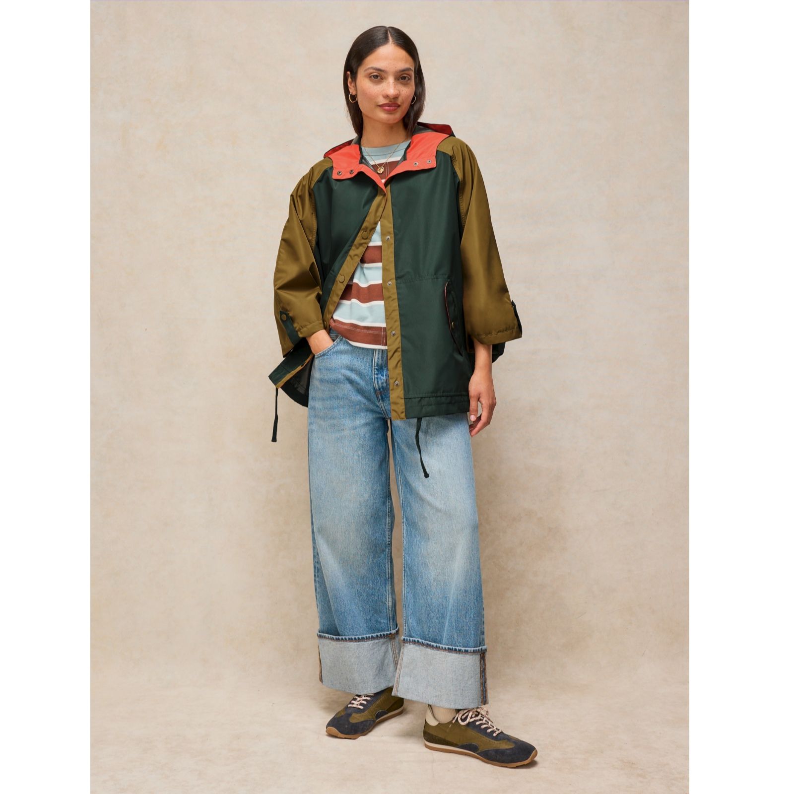 White Stuff Dakota Showerproof Poncho
