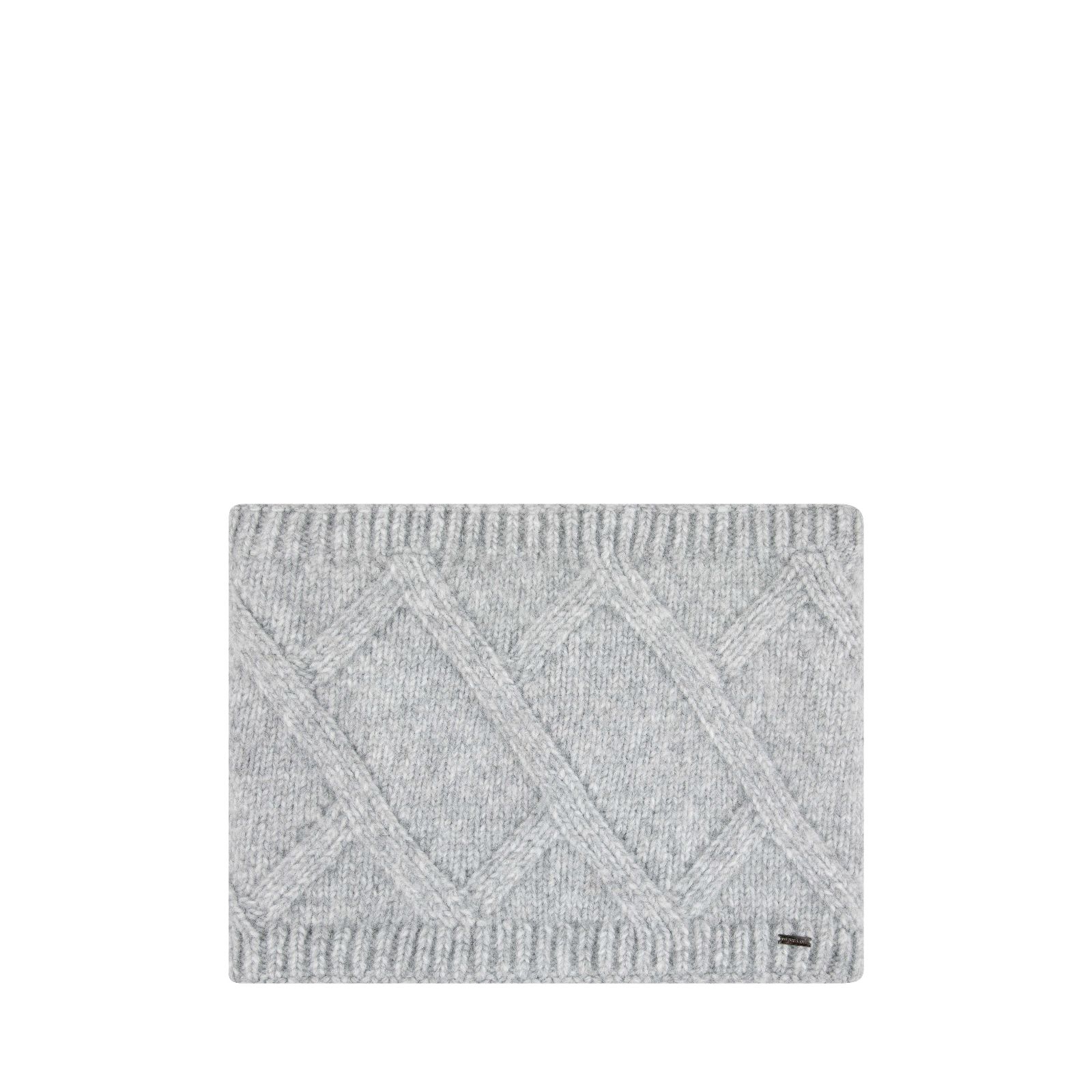 Weird Fish Candy Cable Knitted Faux Fur Lined Snood