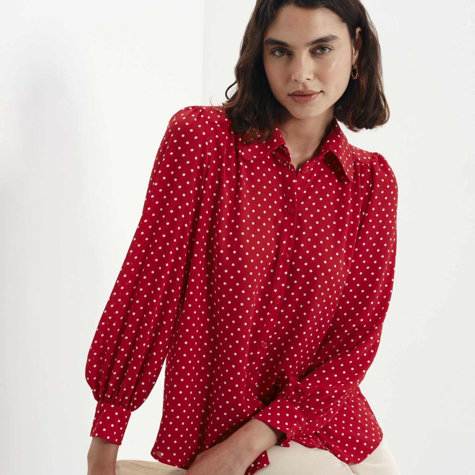 Finery London Melina Georgette Blouse
