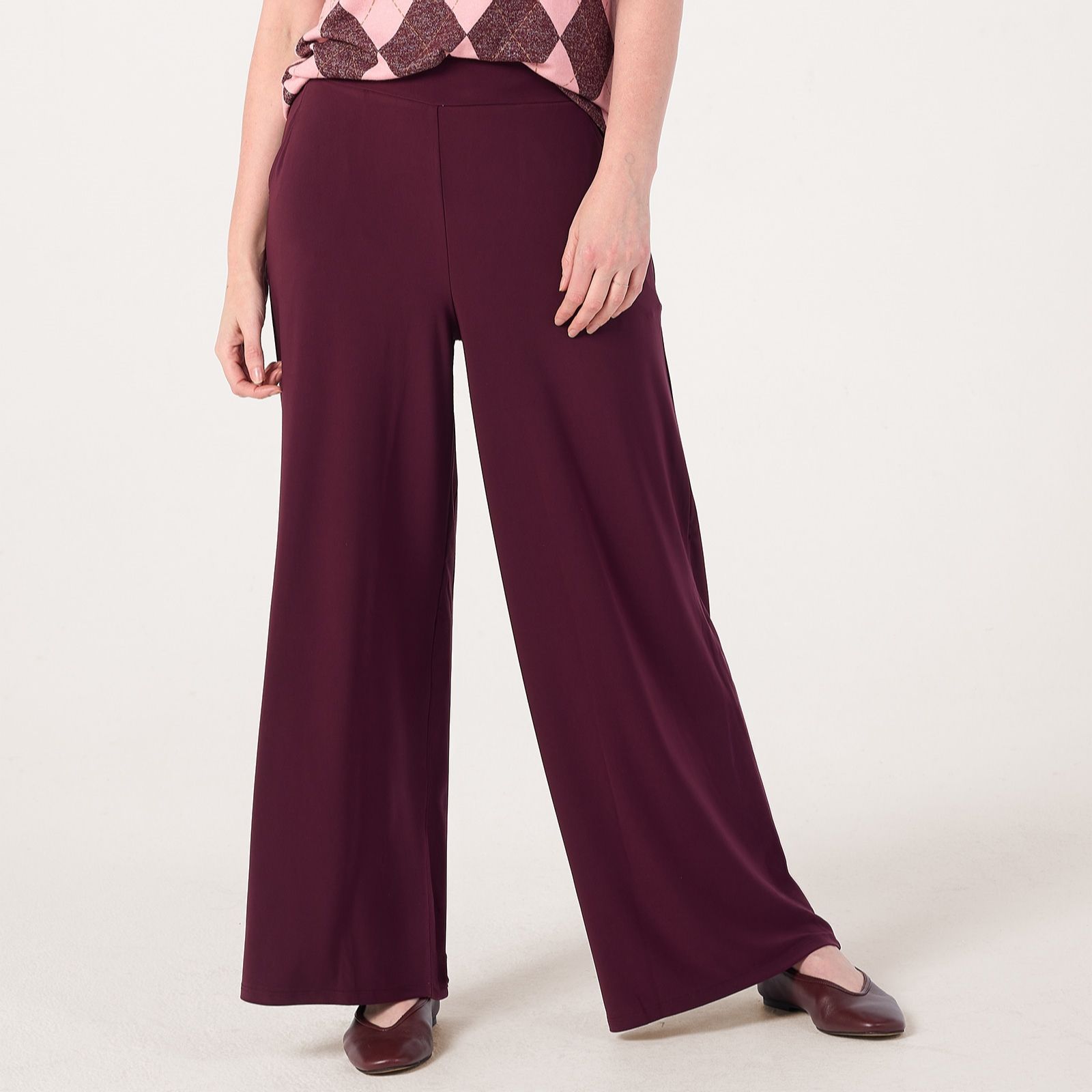 Kim & Co Deluxe Brazil Jersey Palazzo Standard Trousers