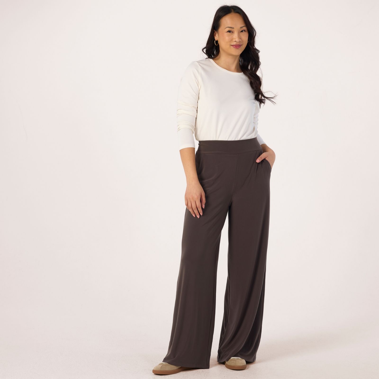 Kim & Co Deluxe Brazil Jersey Palazzo Standard Trousers