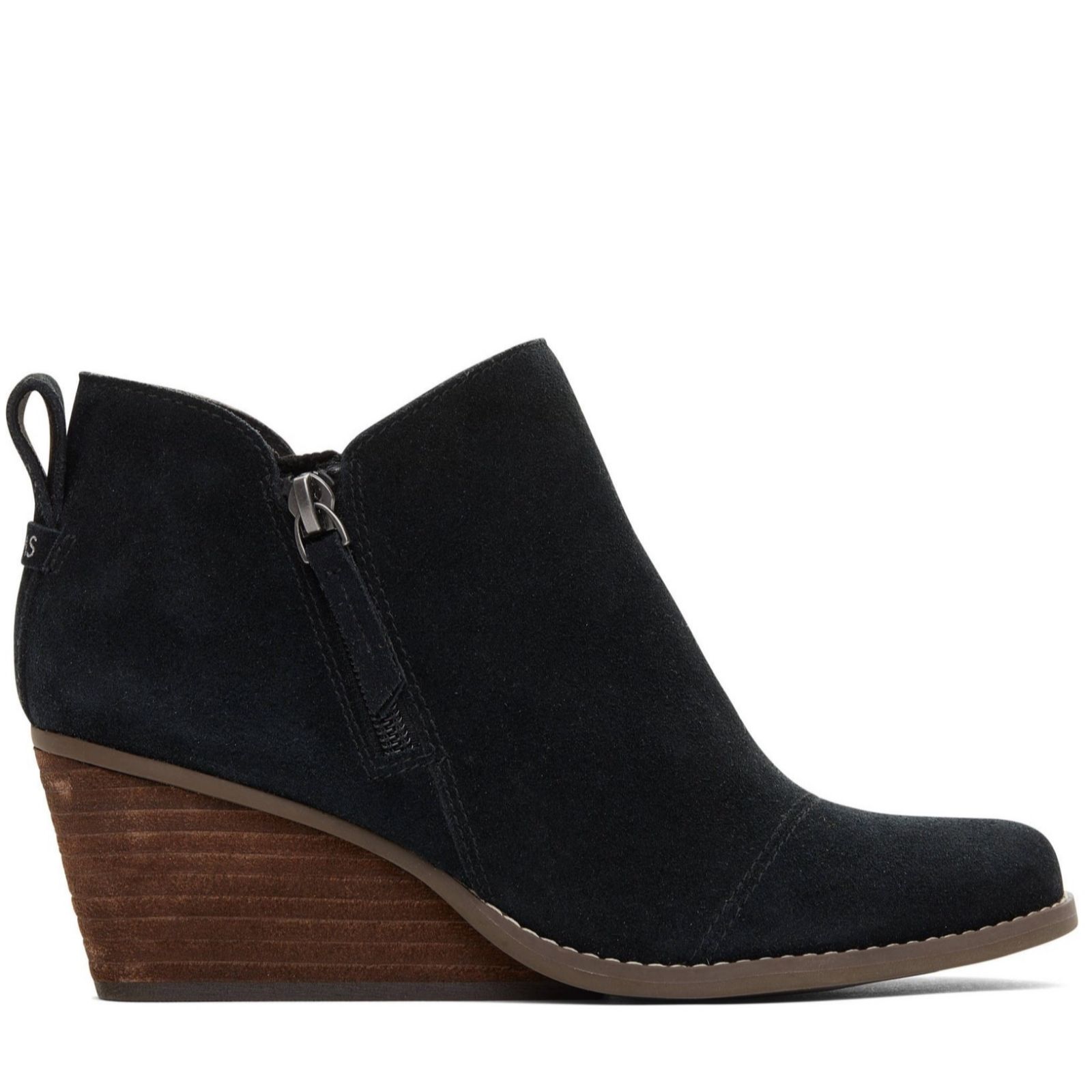 TOMs Goldie Wedge Boots