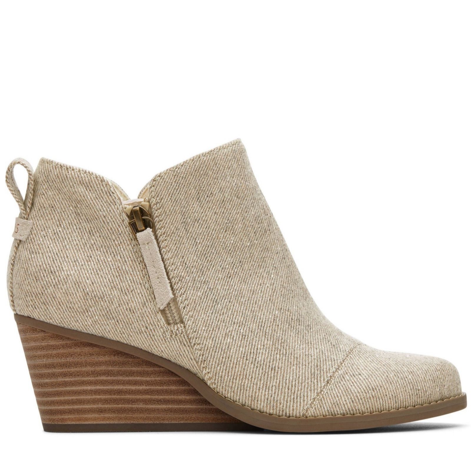 TOMs Goldie Wedge Boots