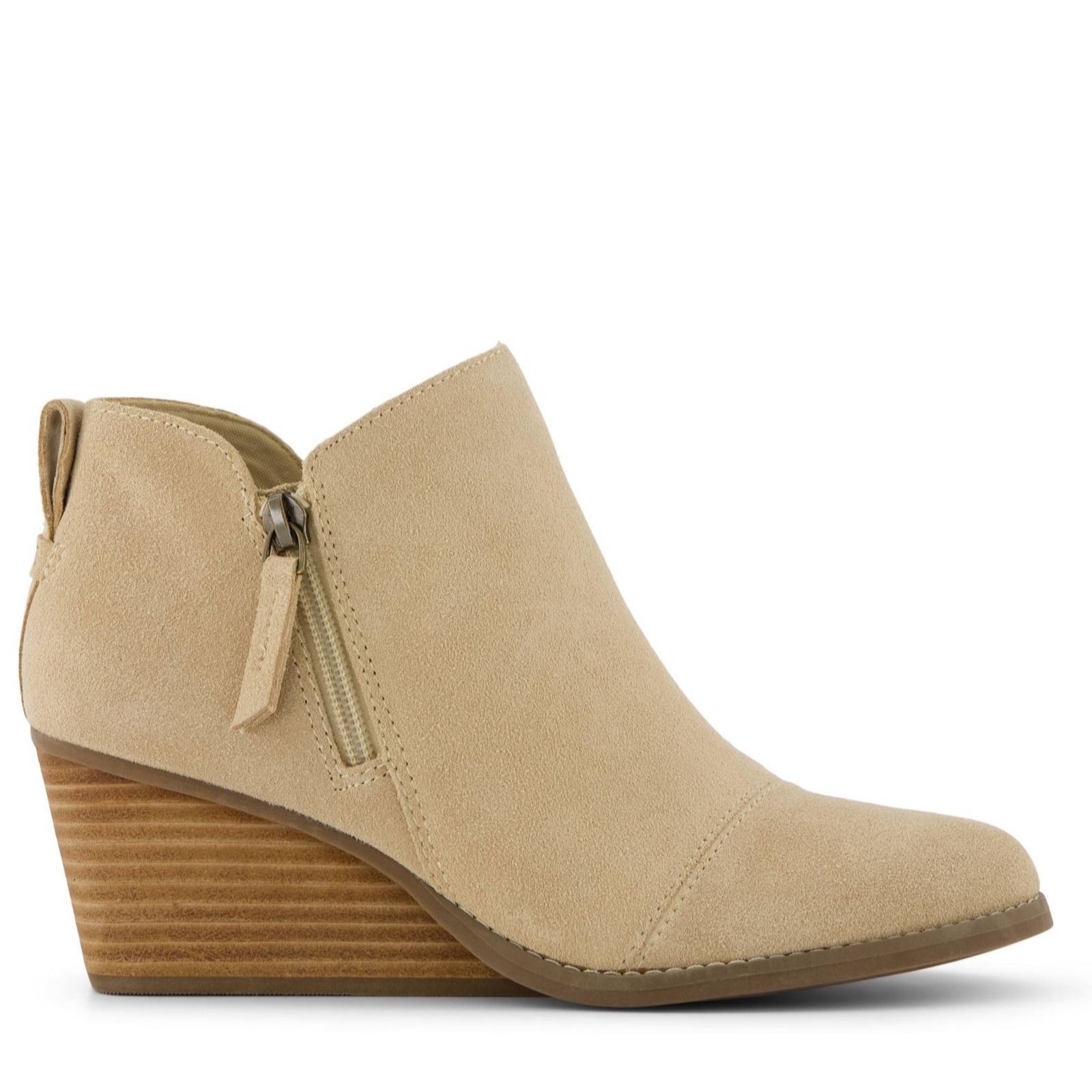TOMs Goldie Wedge Boots