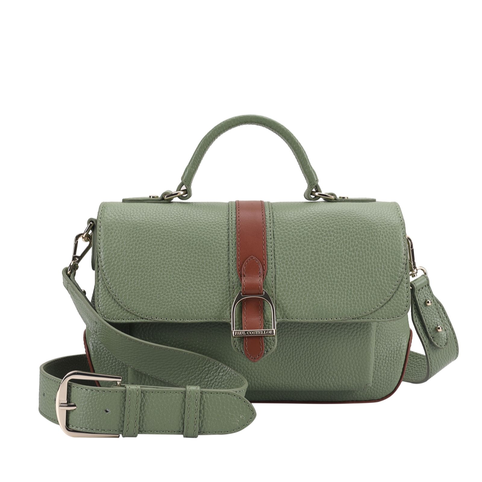 Paul Costelloe Dressage Leather East West Satchel