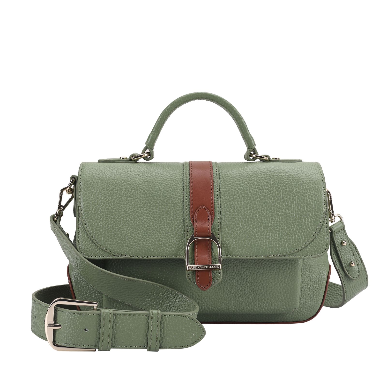 Paul Costelloe Dressage Leather East West Satchel