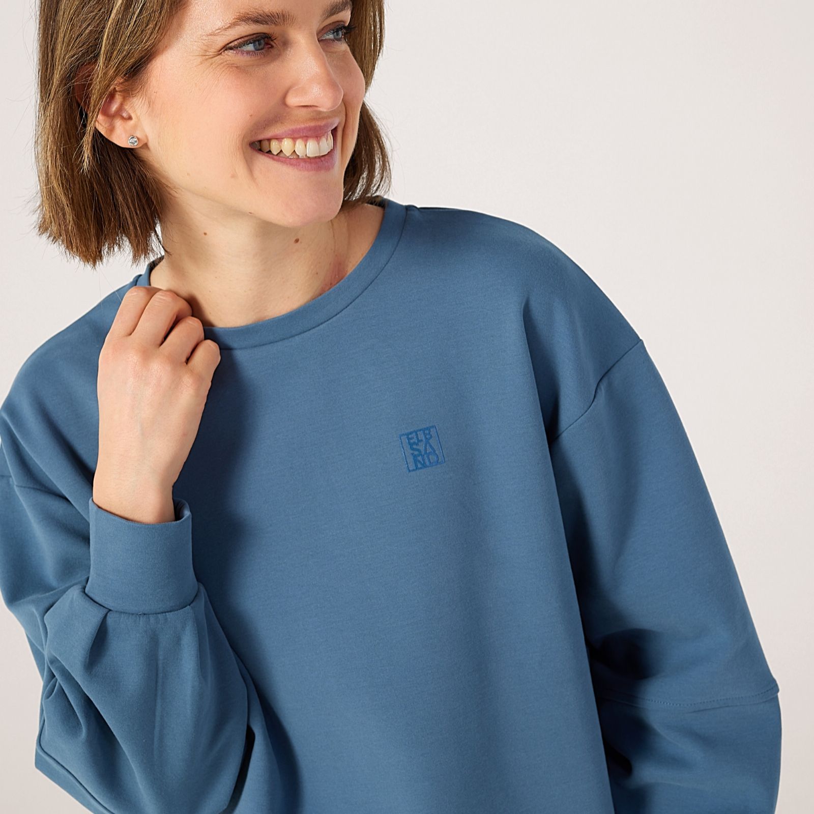 Elbsand Leisurewear Geske Balloon Sleeve Sweat Top