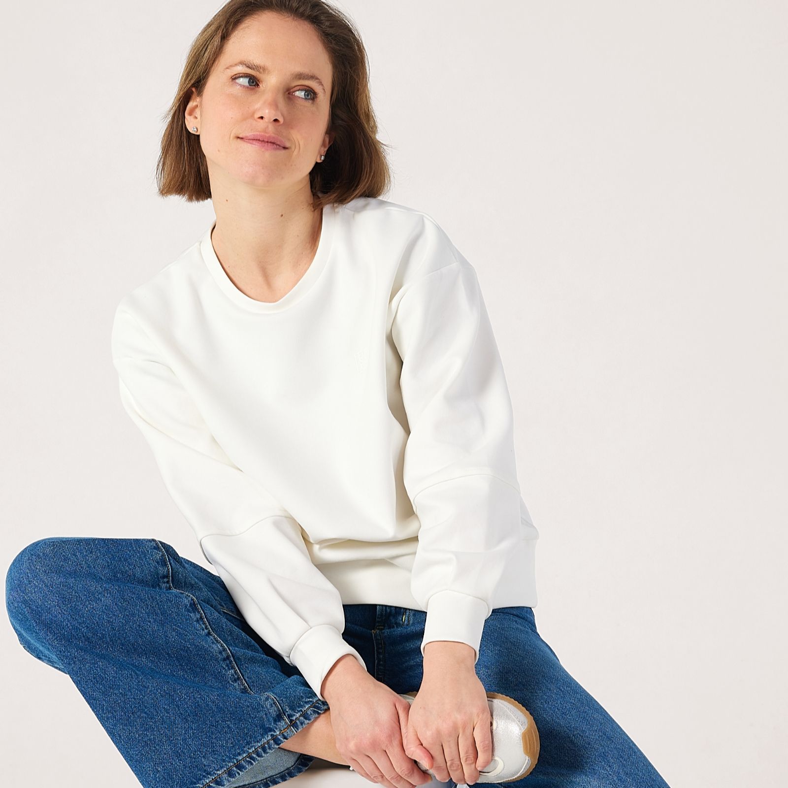 Elbsand Leisurewear Geske Balloon Sleeve Sweat Top