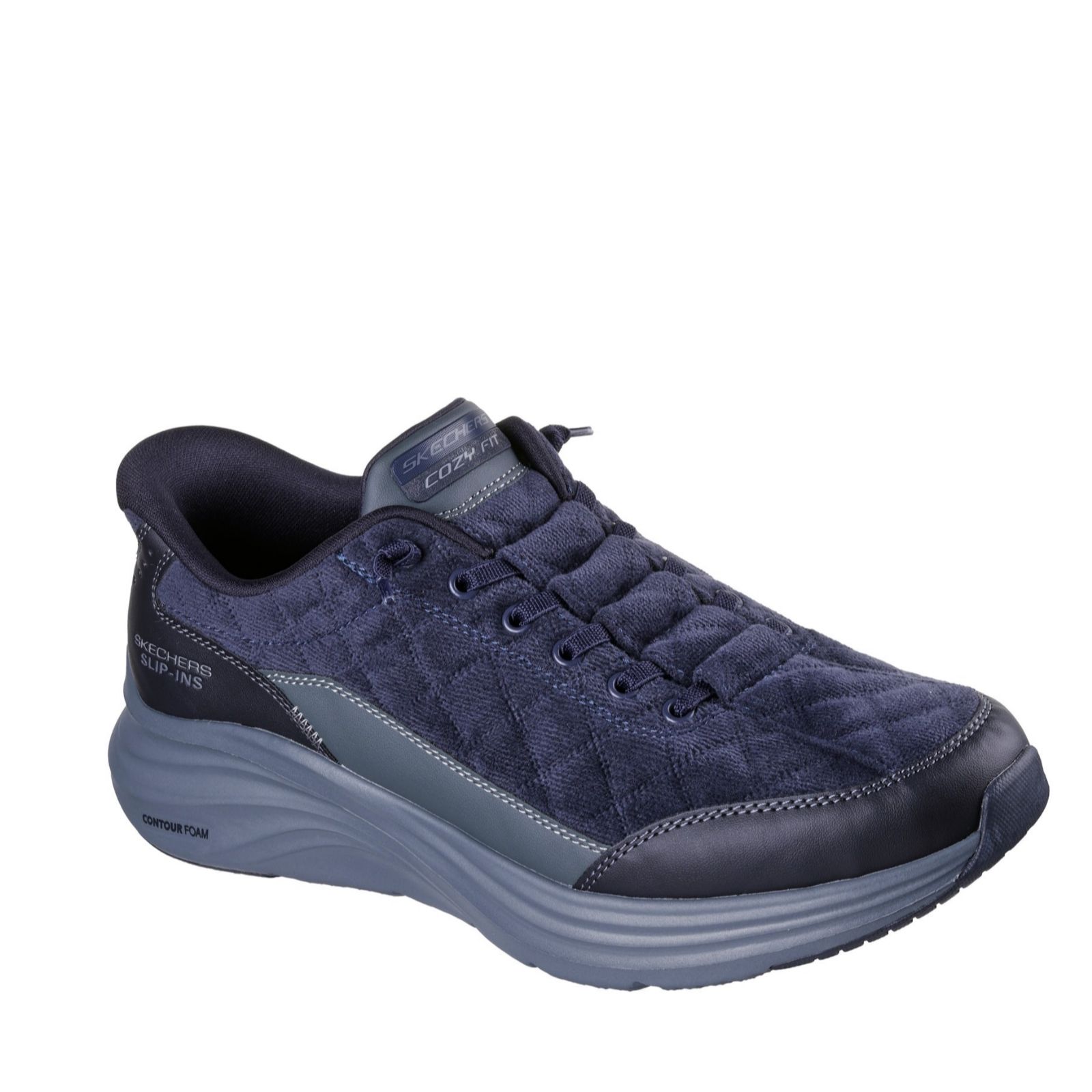Skechers Men's Contour Foam-Cordelux Slip-Ins Trainers