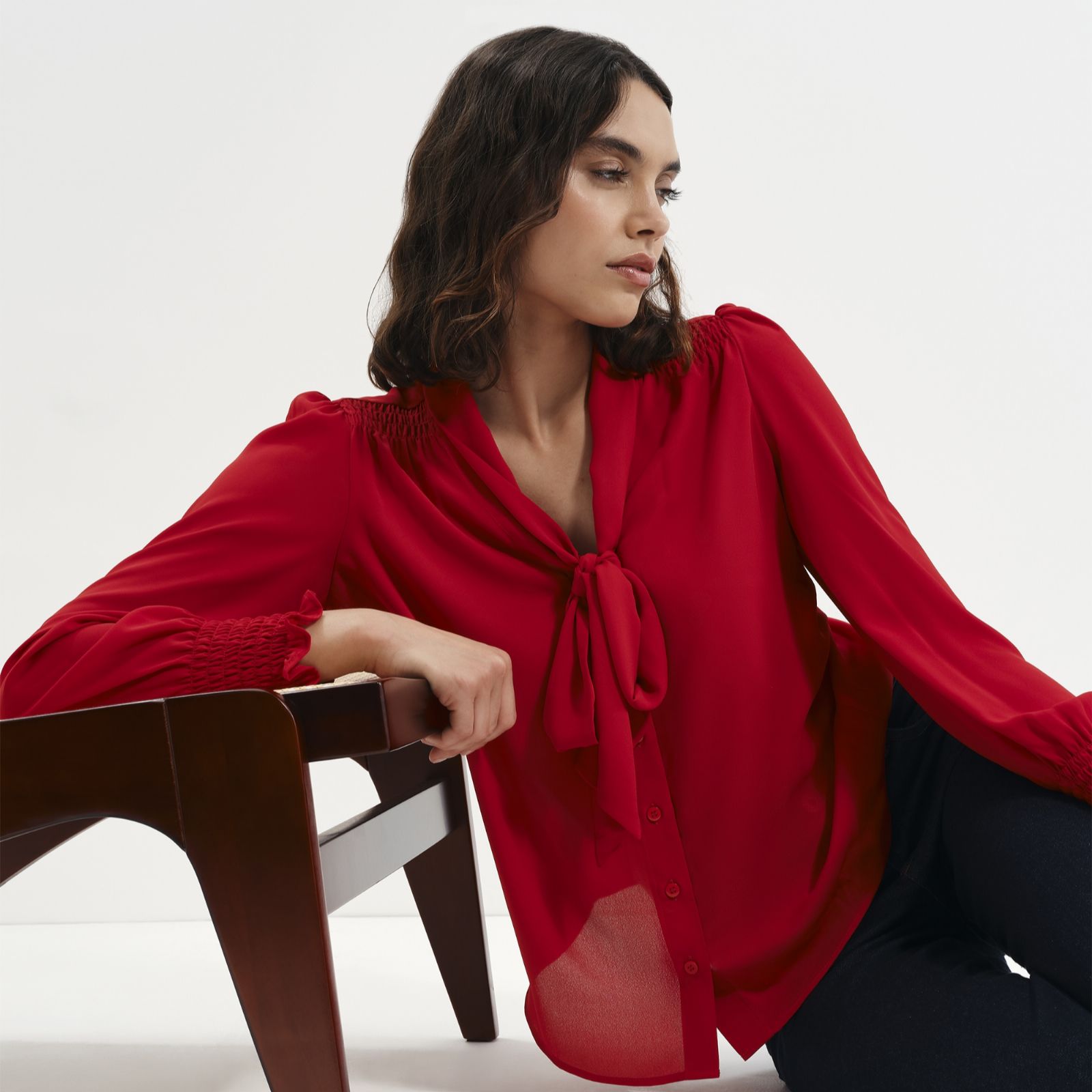 Finery London Mavis Georgette Blouse