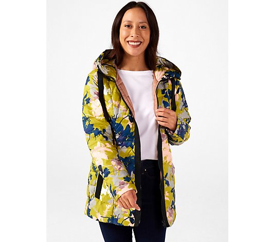 Nuage Quilted Water Resistant Jacket with Hood