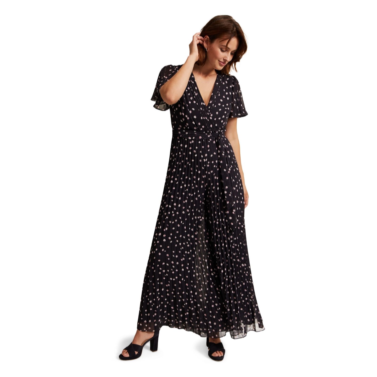 Phase eight alison spot clearance dress