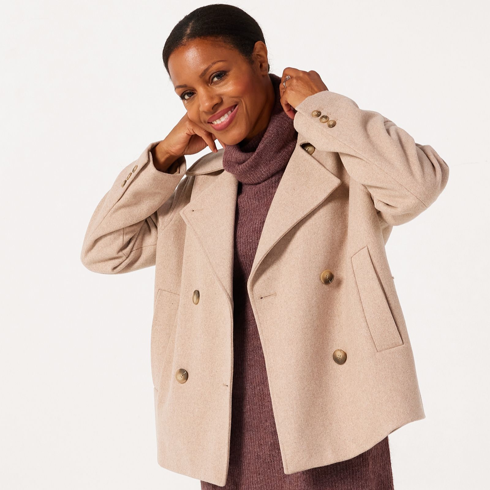 Selected Femme Short Wool Jacket