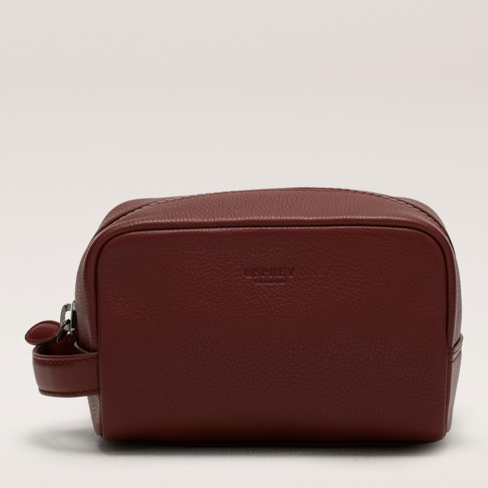 Outlet Osprey London Raven Leather Washbag