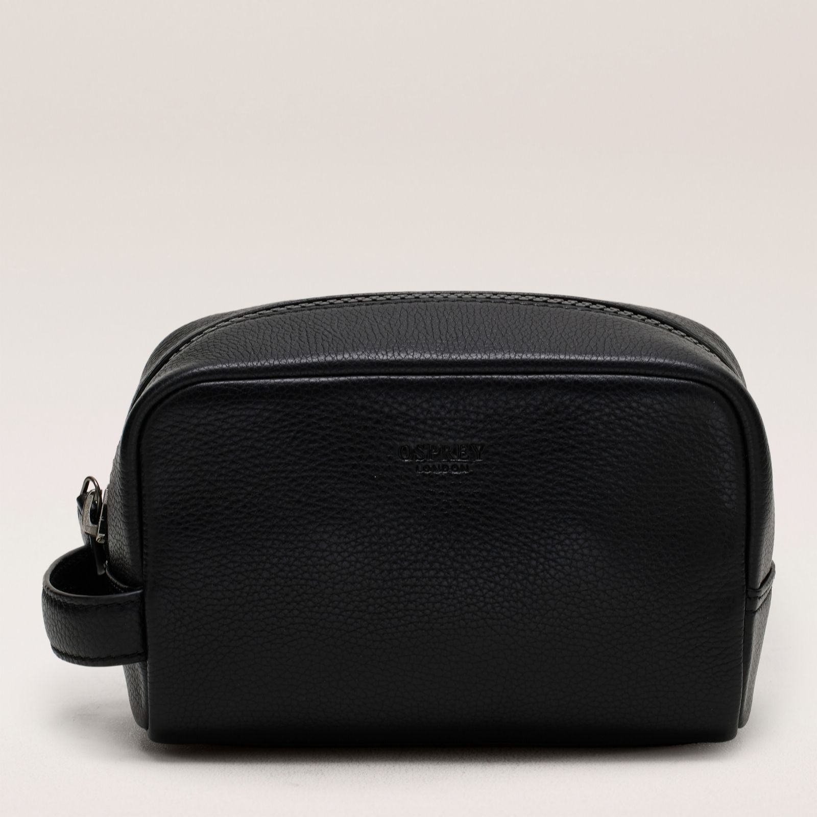 Outlet Osprey London Raven Leather Washbag
