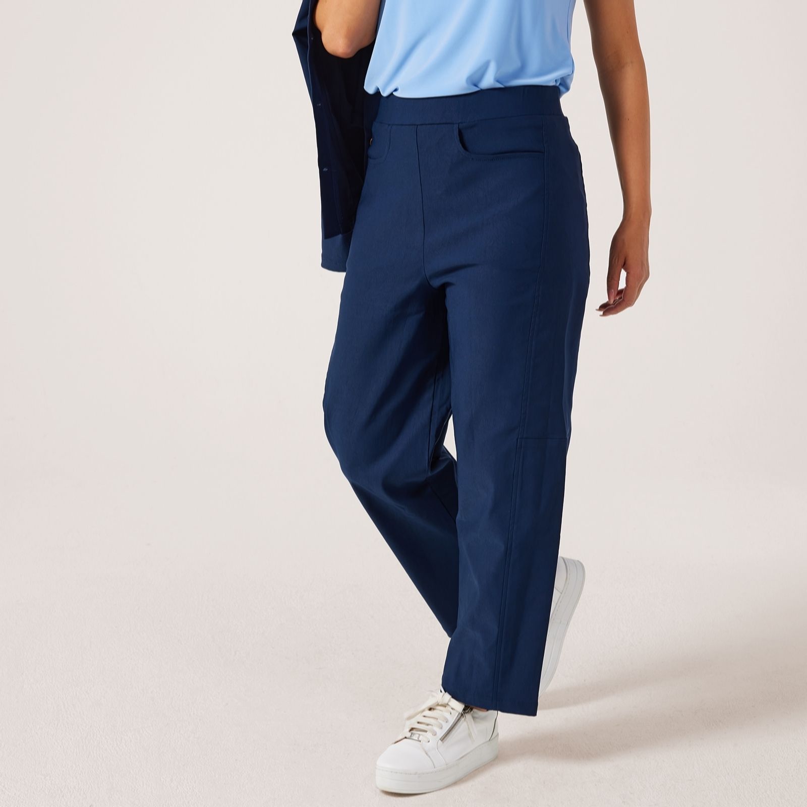 Kim & Co Soft Millenium Barrel Petite Trousers