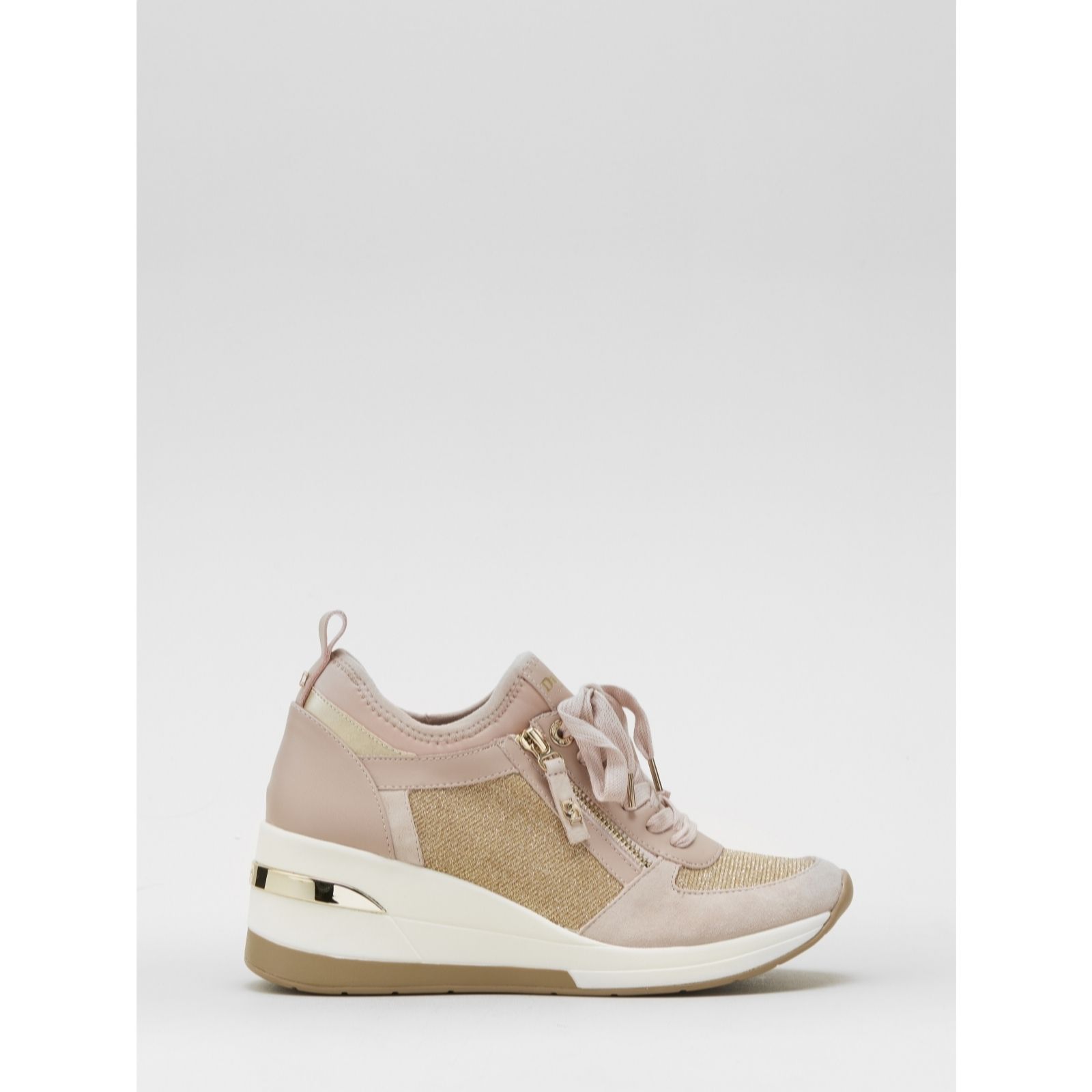 Outlet Dune London Eilin Lace Up Wedge Trainer