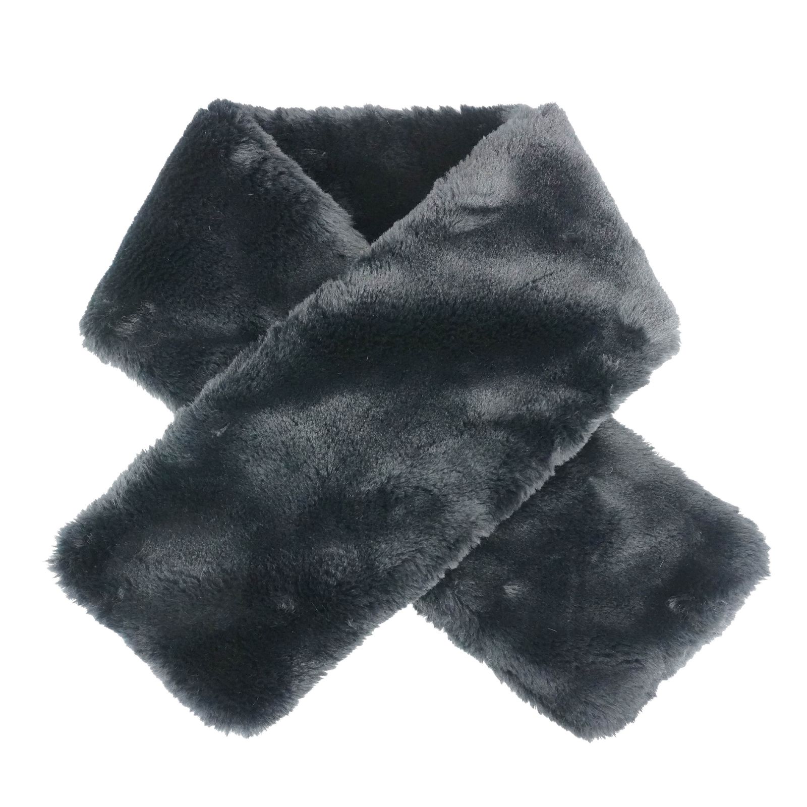 Paul Costelloe Dressage Faux Fur Wrapover Scarf