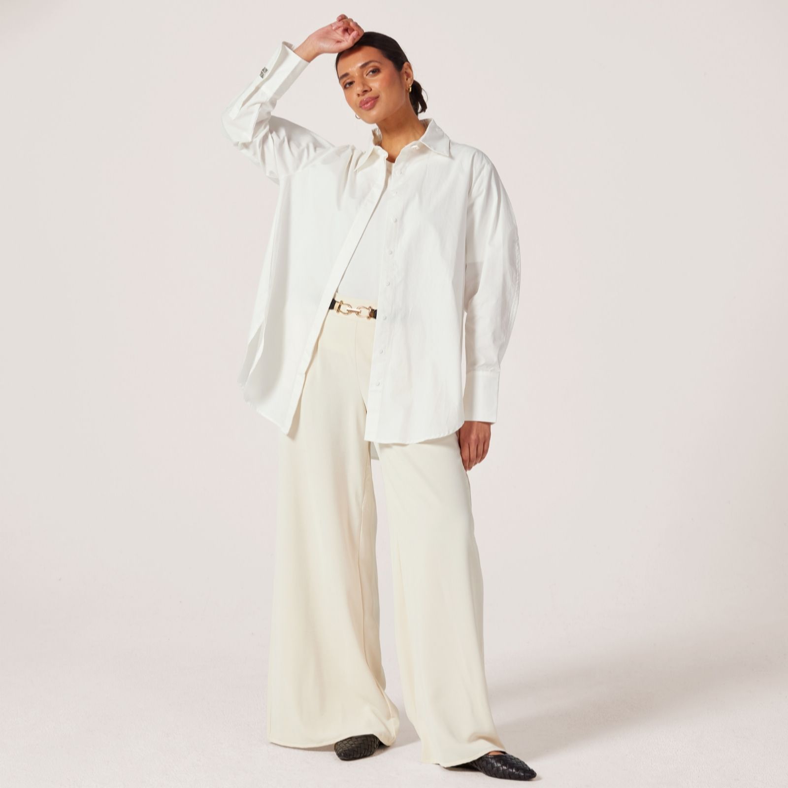 Malissa J Long Sleeve Placket Shirt