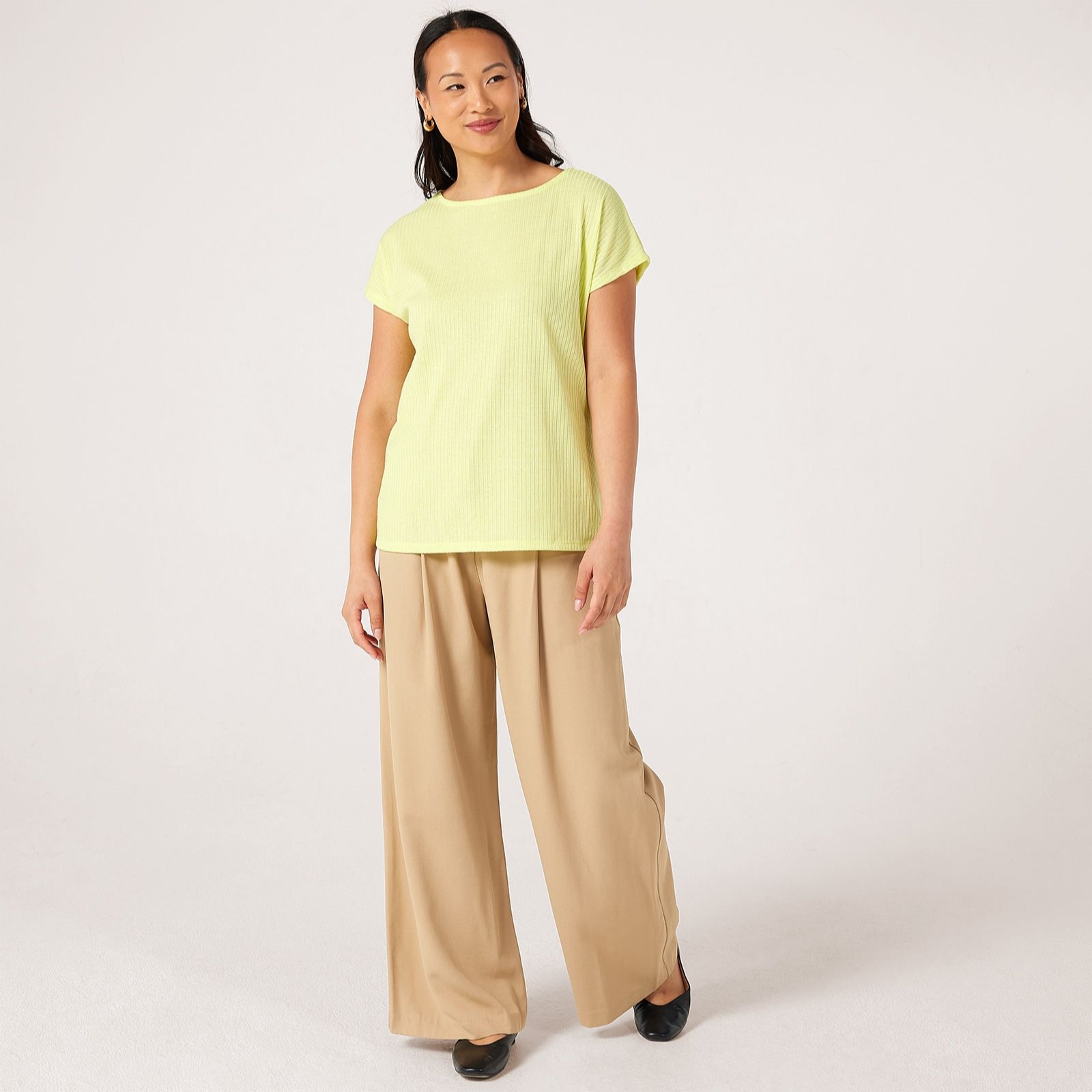 Denim & Co. Snit Dolman Top