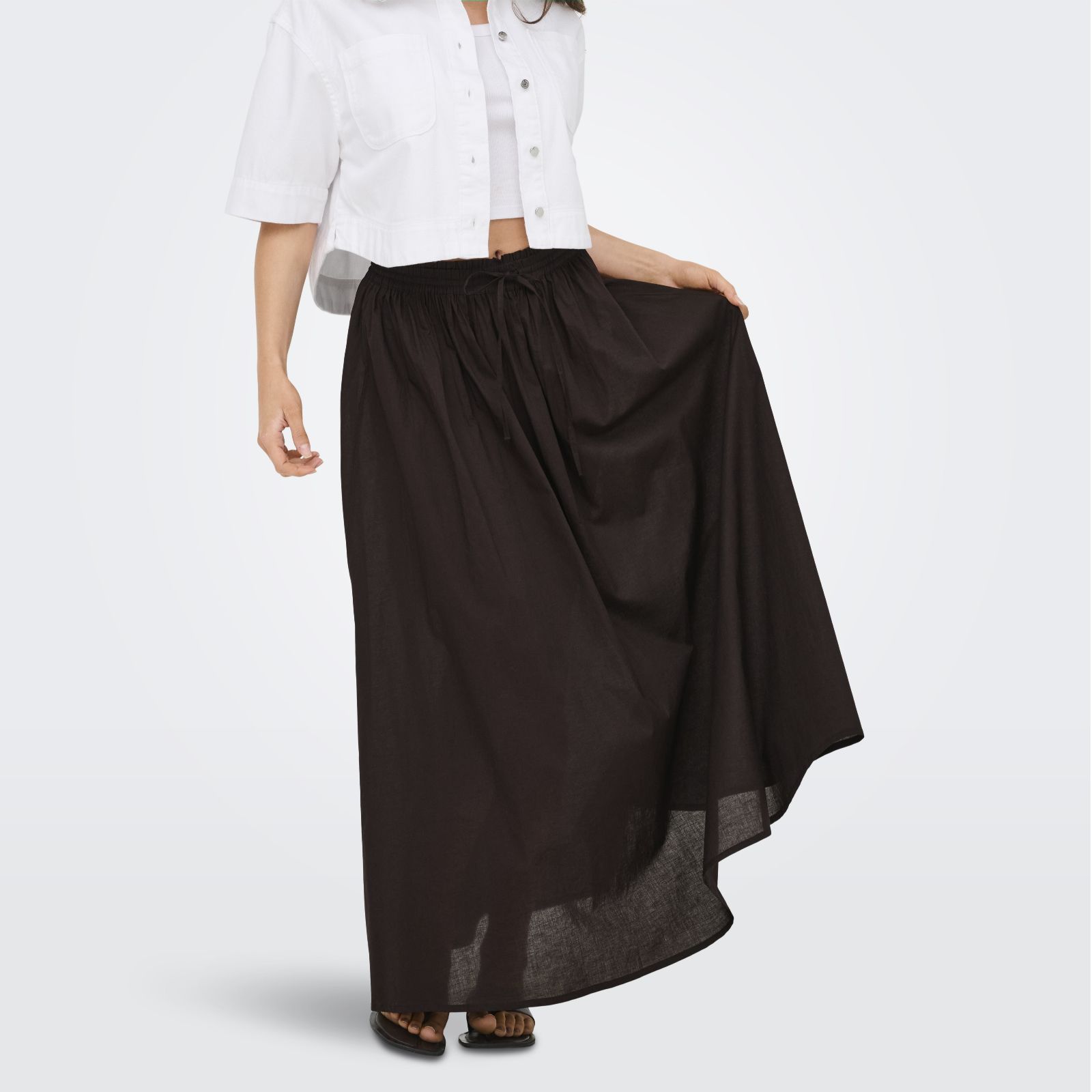 JDY Diego High Waisted Maxi Skirt