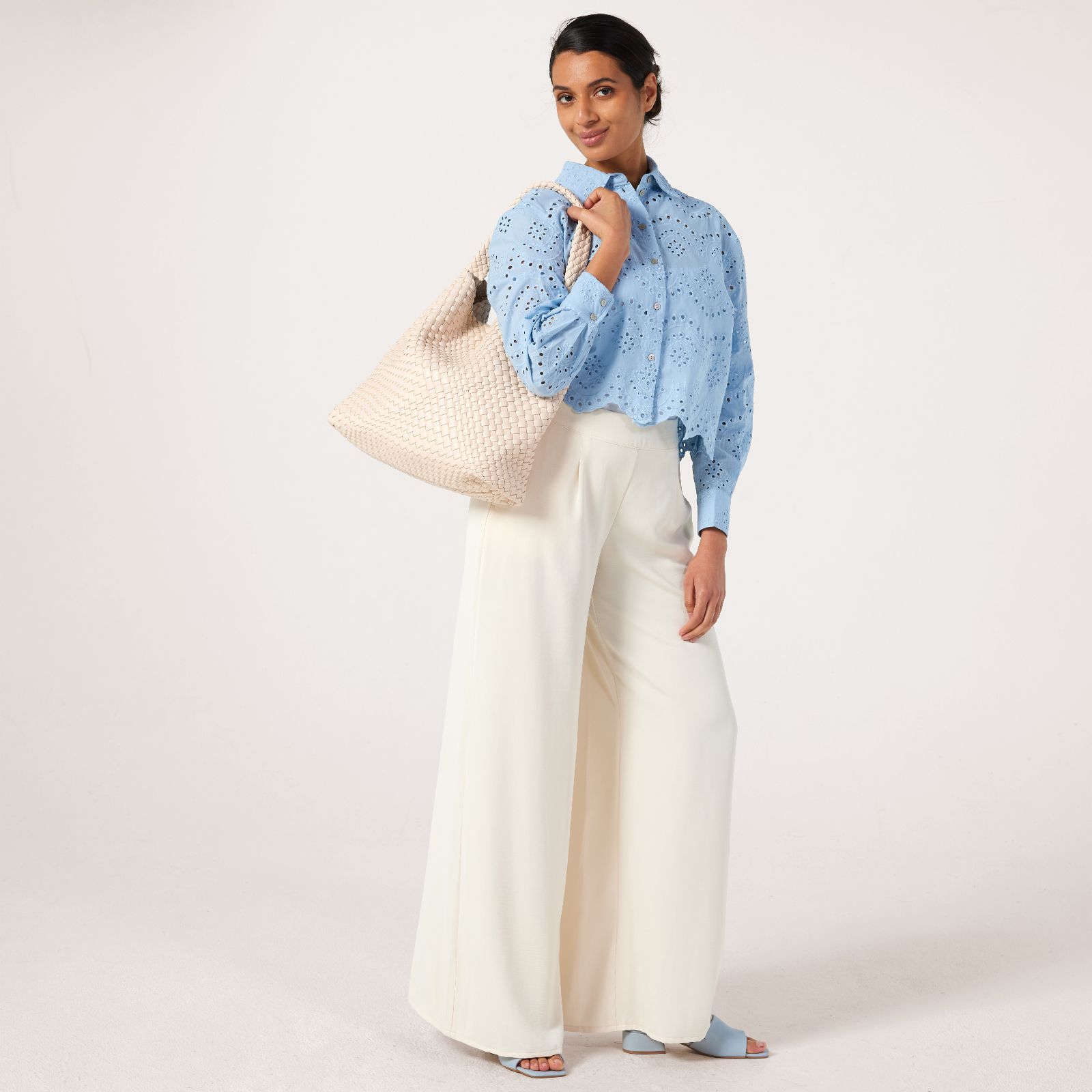 Only Valais Broderie Shirt