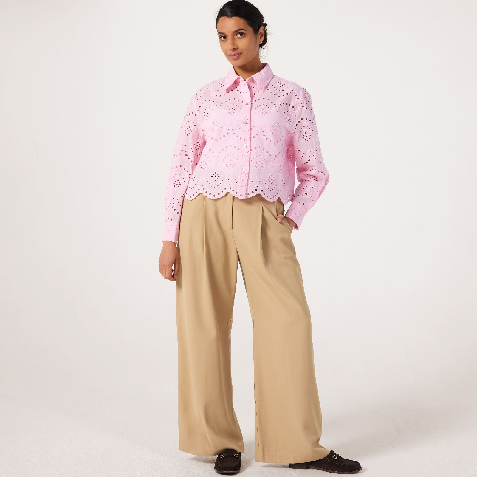 Only Valais Broderie Shirt