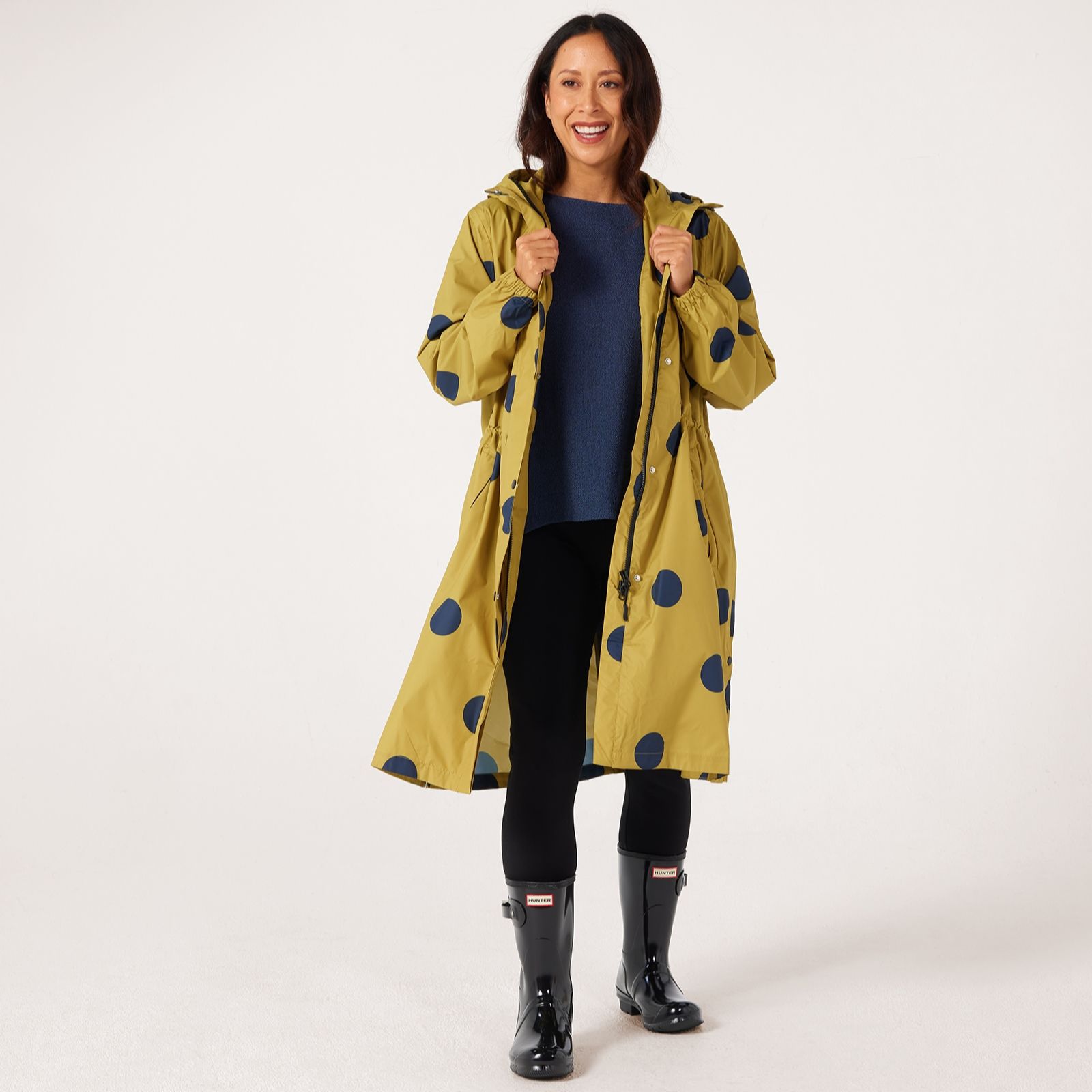 Masai Copenhagen Terenna Printed Water Resistant Rain Coat