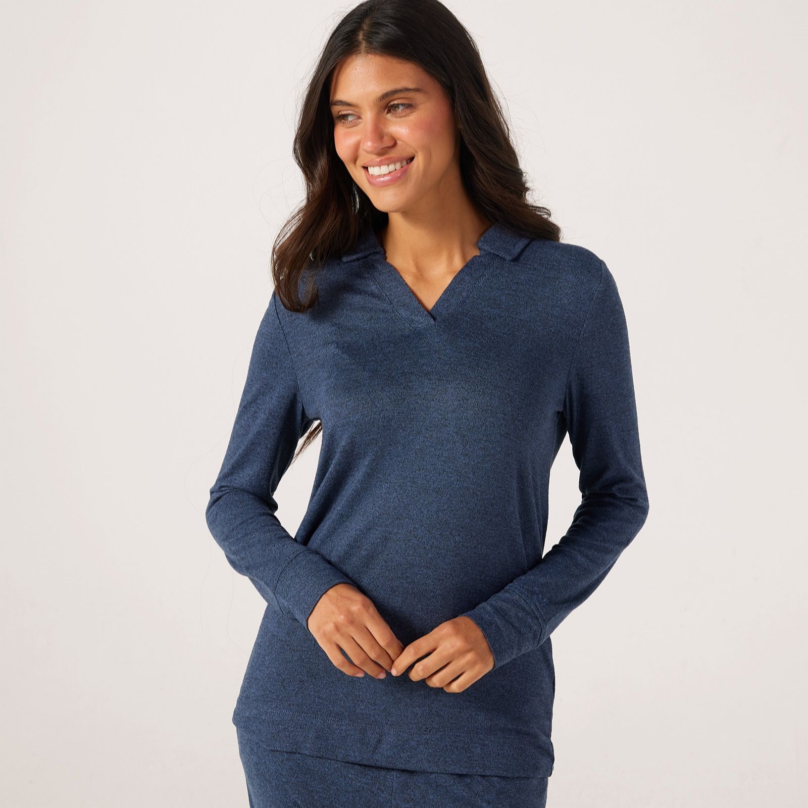 Cuddl Dudds Seriously Soft Collared Pullover