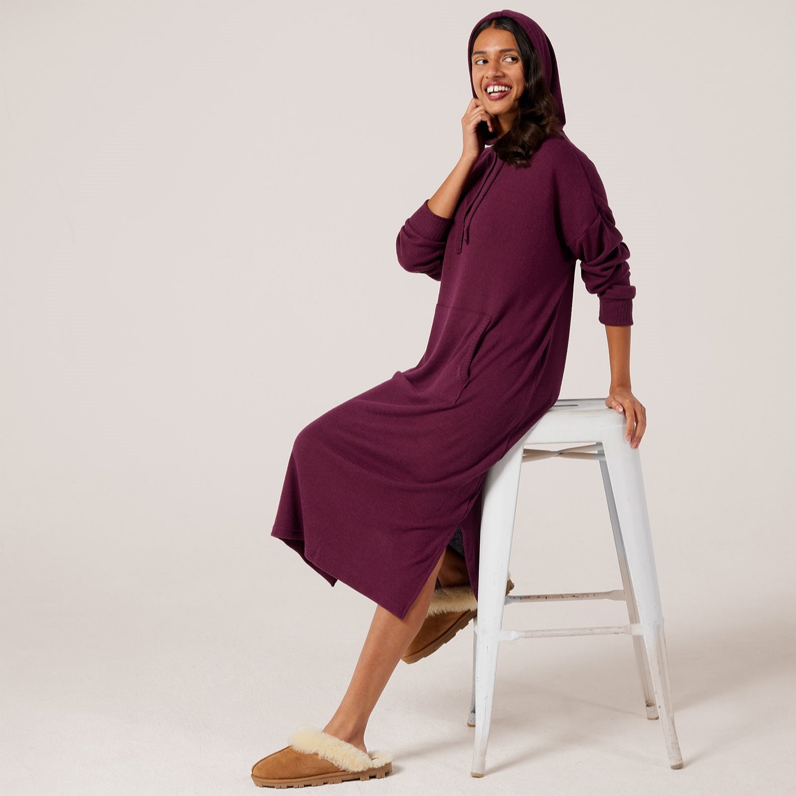 Cozee Home Cozy Knit Lounge Dress