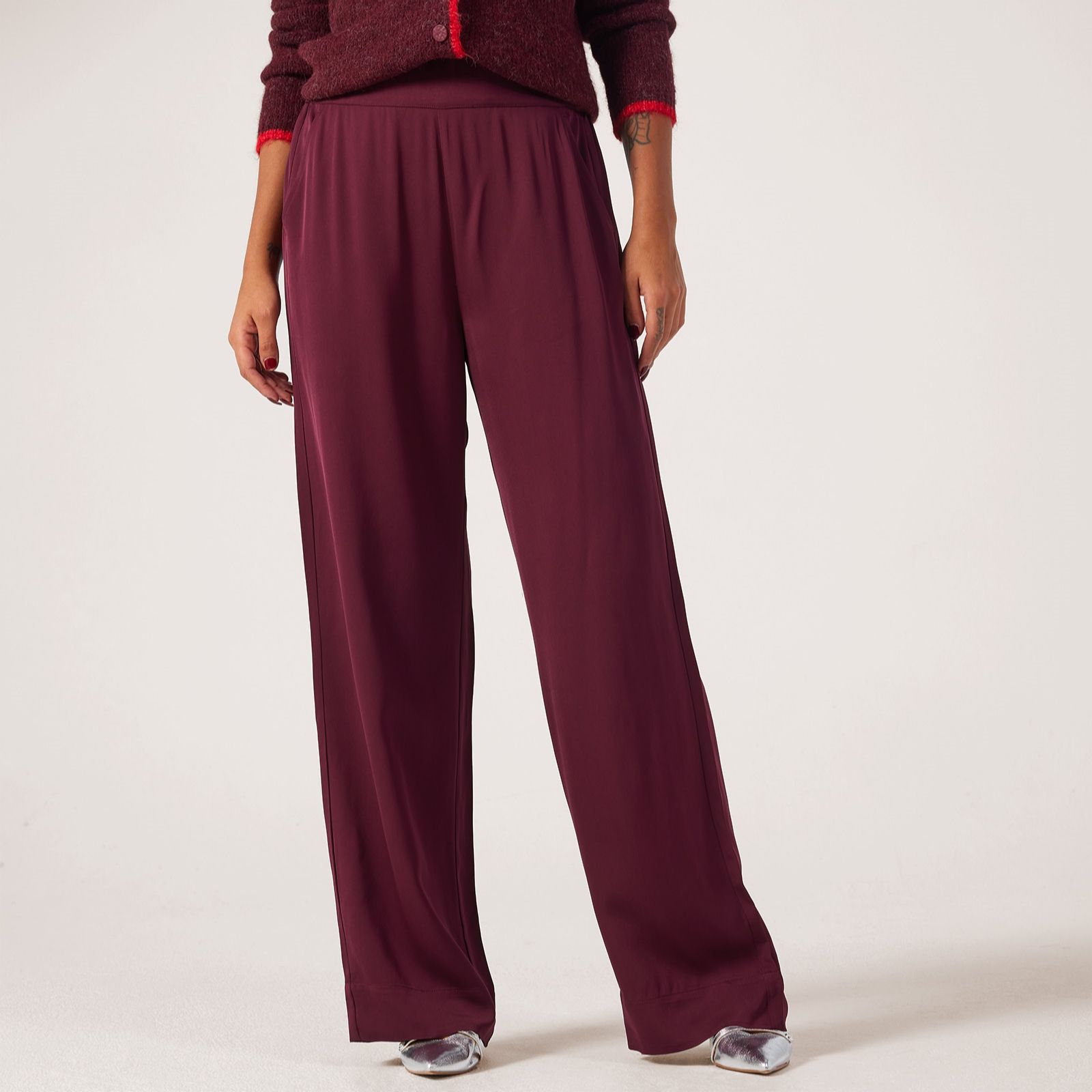Selected Femme Laurina Wide Leg Trouser